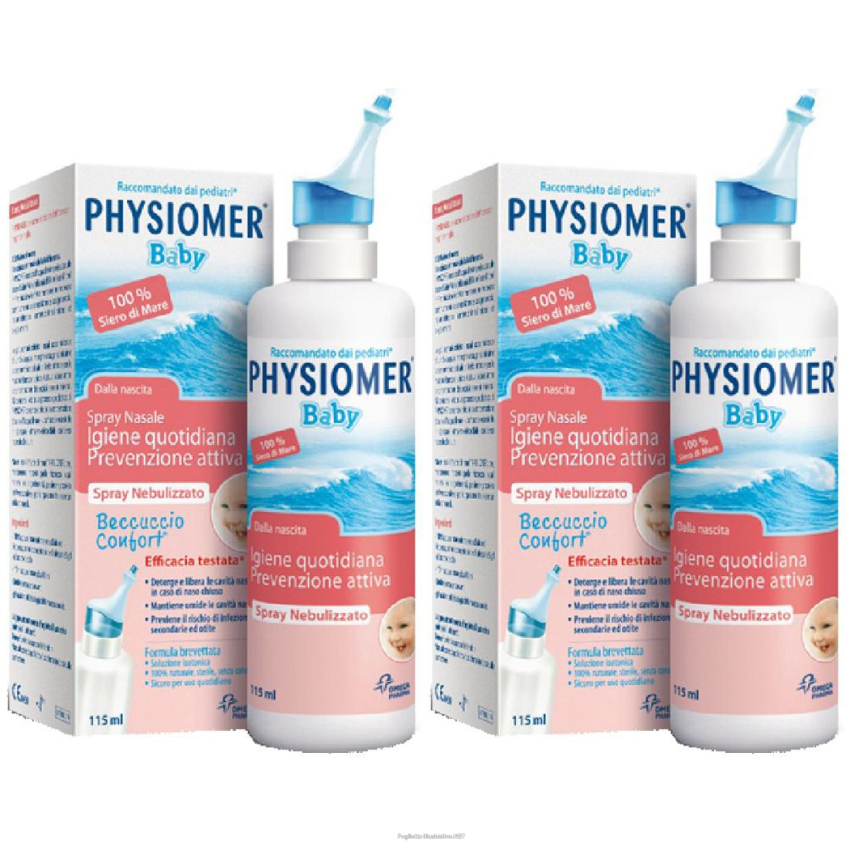 Cerca Offerte di physiomer® baby spray nasale set da 2 2x115 ml nasale e acquista online