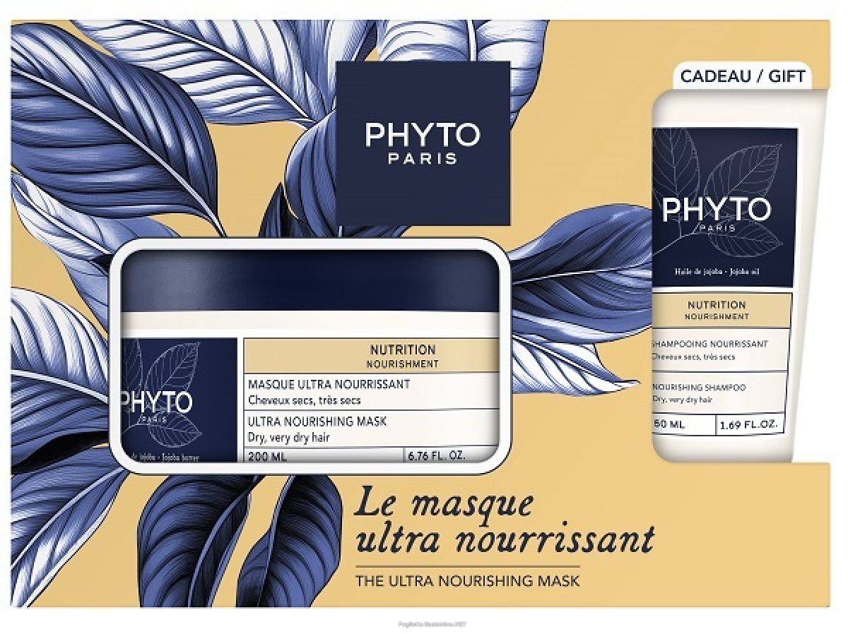 Cerca Offerte di phyto cofanetto capelli - contiene shampoo nutrimento 50 ml e maschera ultra nutrimento 200 ml e acquista online
