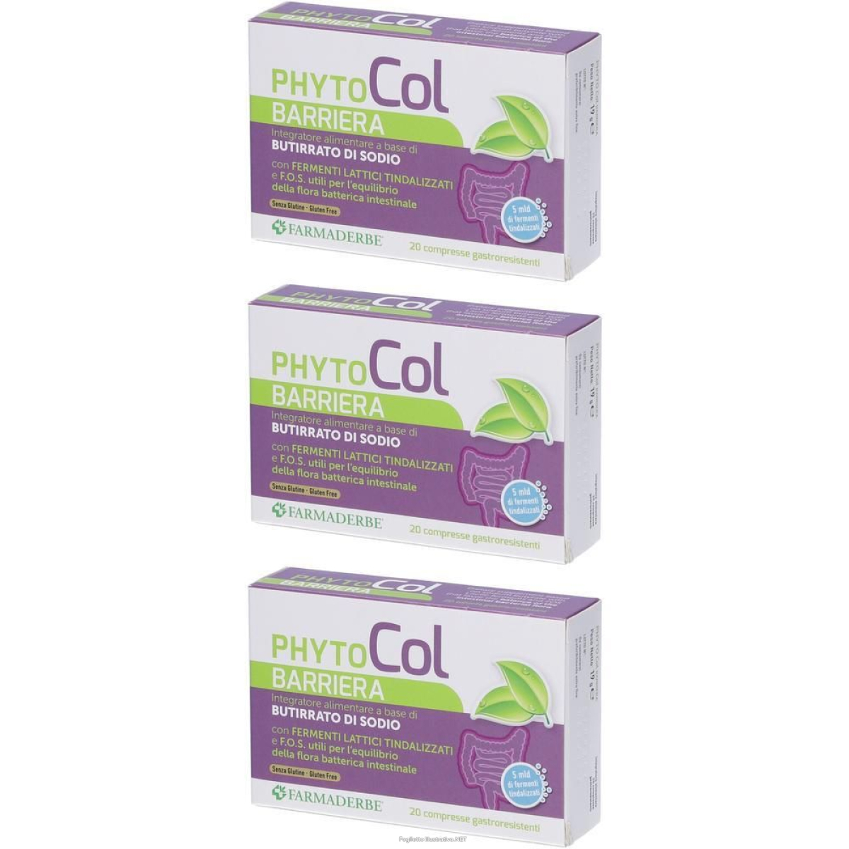 Cerca Offerte di Phyto col Barriera 20 Compresse 3x19 g Gastroresistenti e acquista online