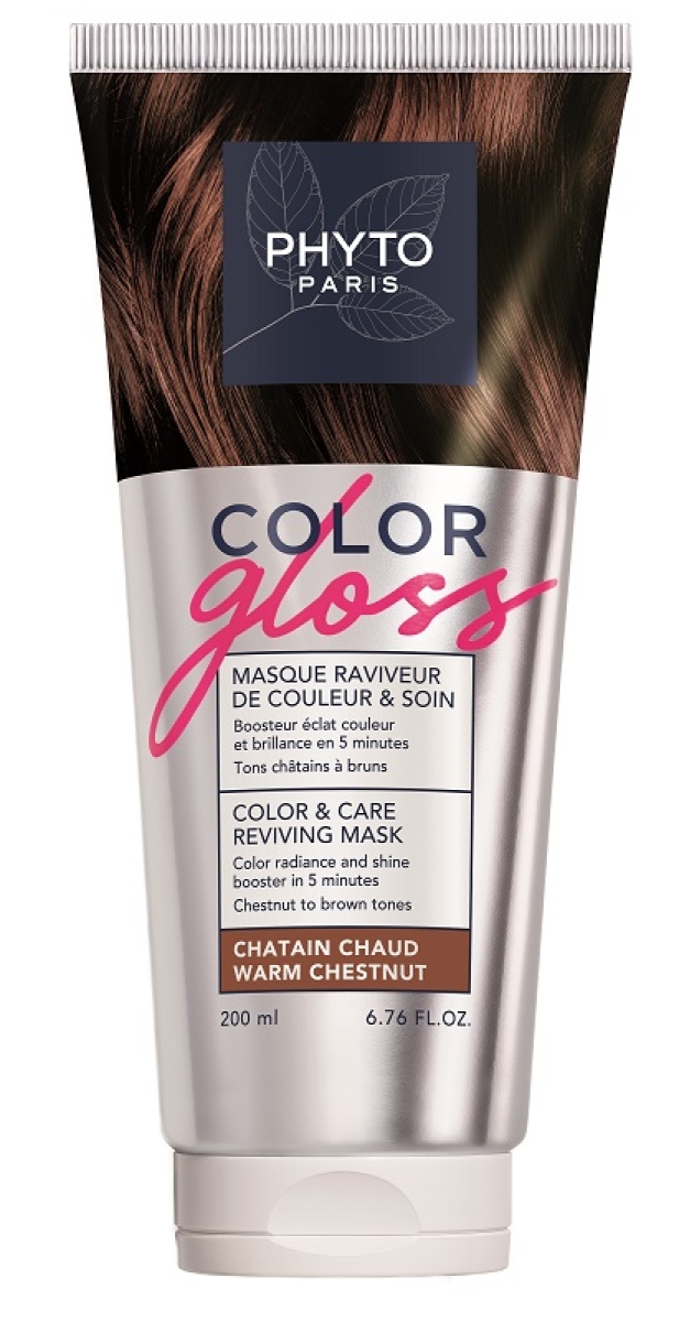 Cerca Offerte di Phyto color gloss maschera capelli - maschera ravviva colore e nutriente - colore warm chestnut - 200 ml e acquista online