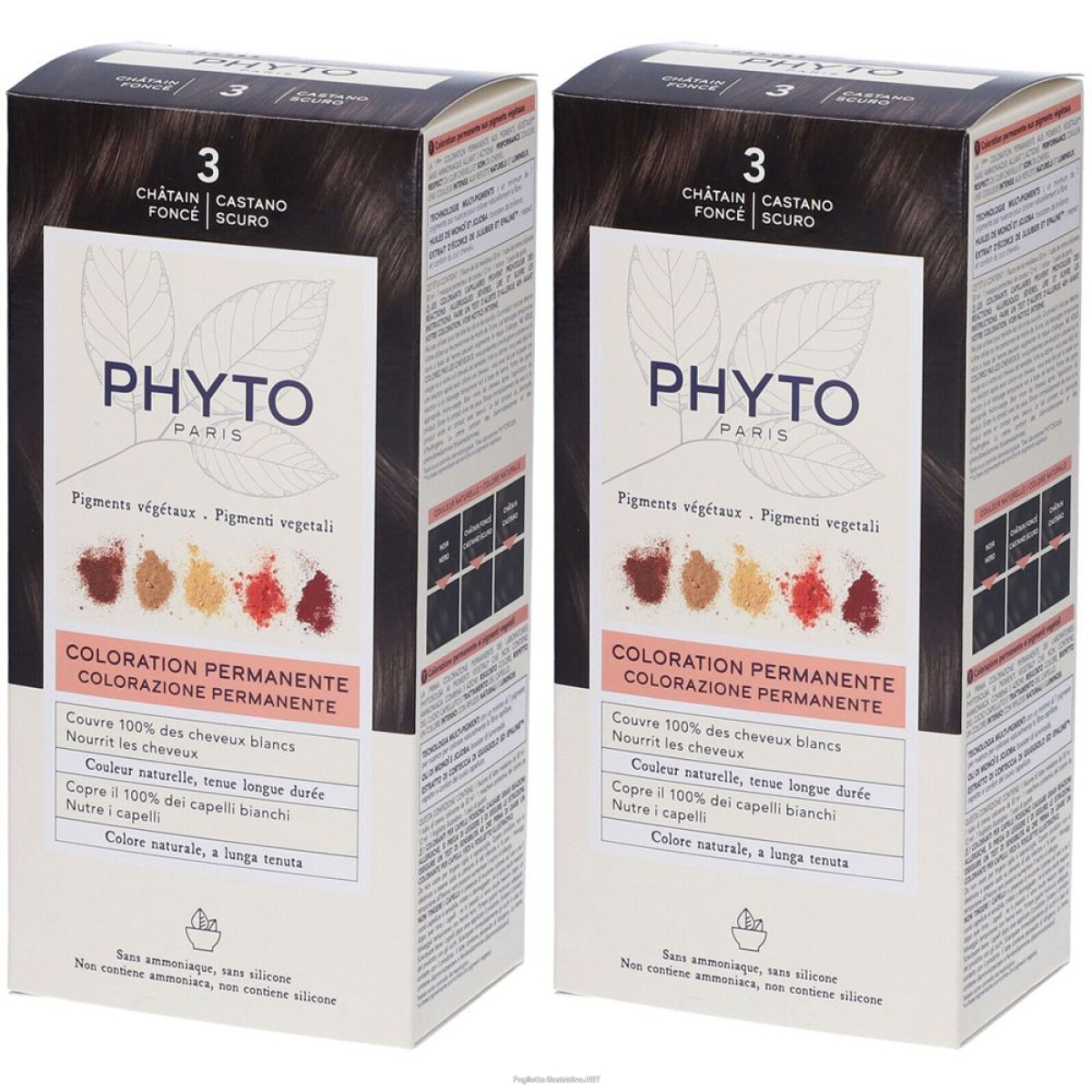 Cerca Offerte di phyto color kit 3 castano scuro set da 2 2x1 pz e acquista online