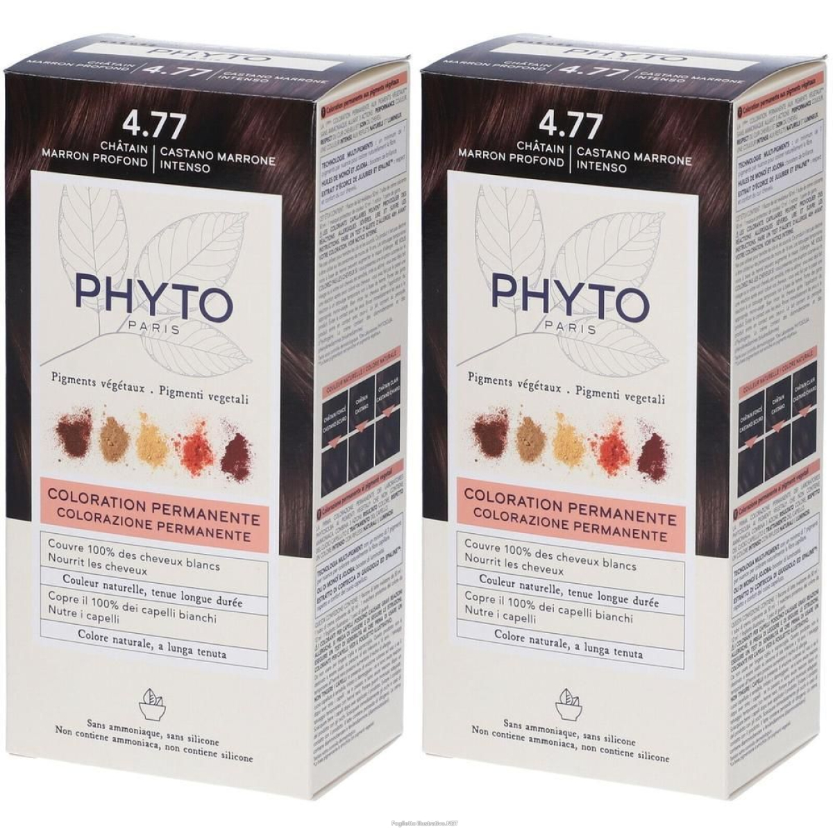 Cerca Offerte di phyto color kit 4,77 castano marrone intenso 2x1 pz set e acquista online