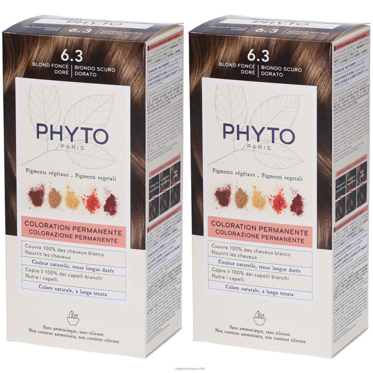 Cerca Offerte di phyto color kit 6,3 biondo scuro dorato set da 2 2x1 pz e acquista online