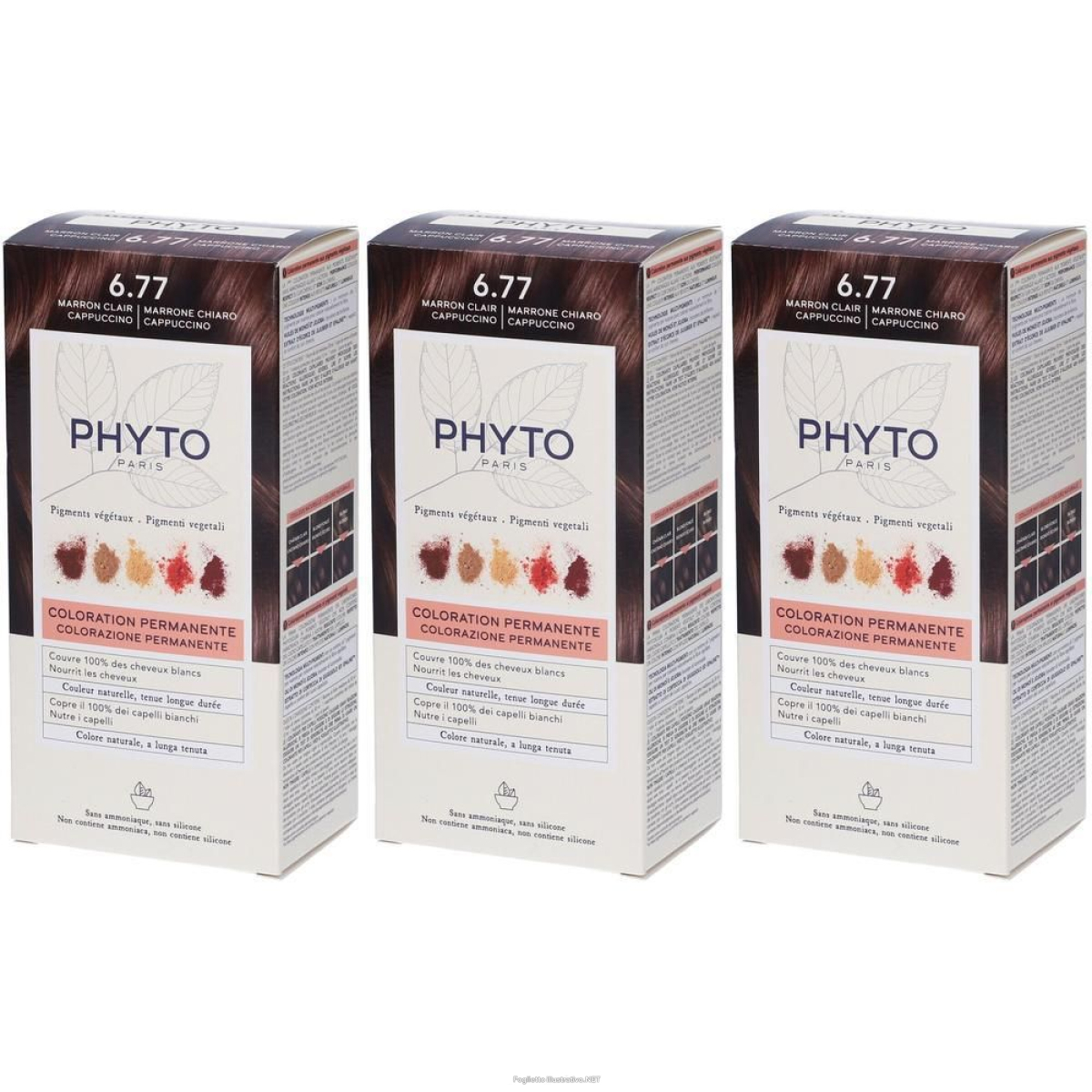 Cerca Offerte di phyto color kit 6,77 marrone chiaro cappuccino 3x1 pz set e acquista online