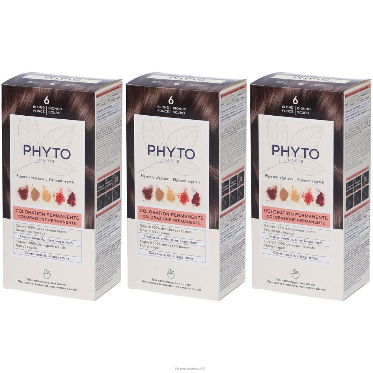 Cerca Offerte di phyto color kit 6 biondo scuro set da 3 3x1 pz e acquista online