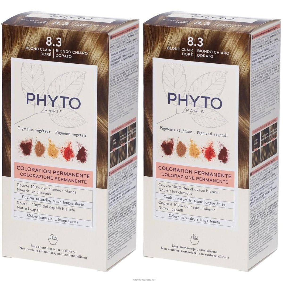 Cerca Offerte di phyto color kit 8,3 biondo chiaro dorato 2x1 pz set e acquista online