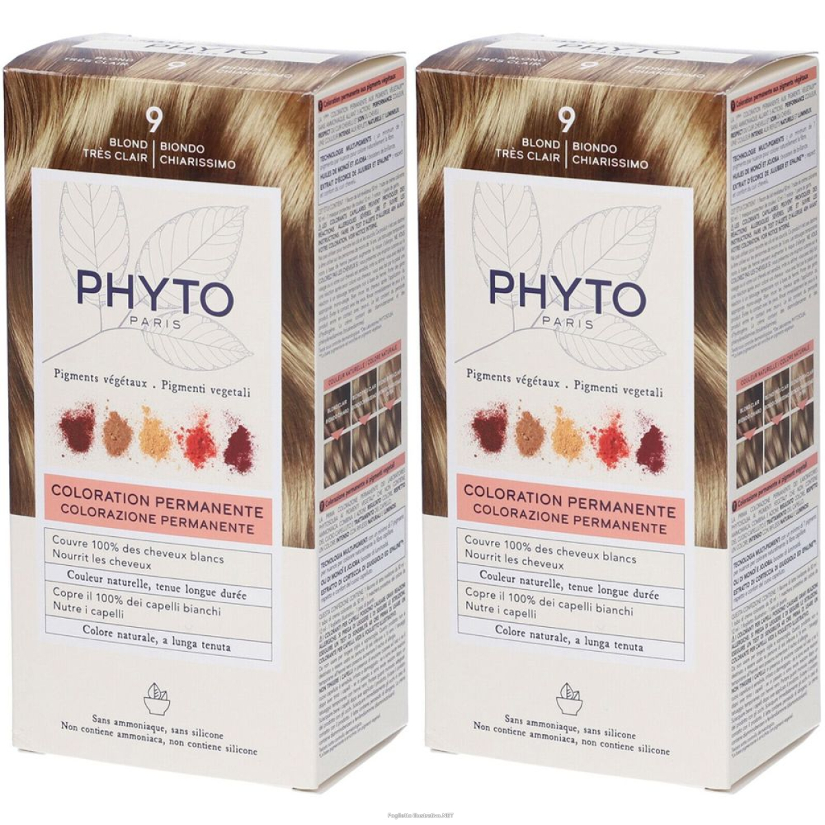 Cerca Offerte di phyto color kit 9 biondo chiarissimo set da 2 2x1 pz e acquista online