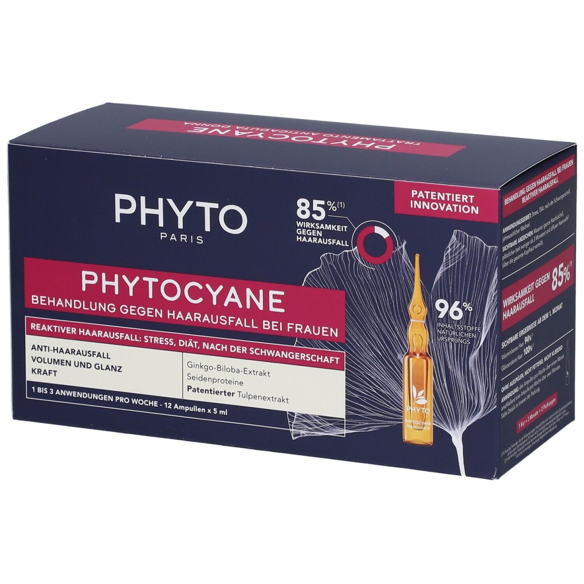 Cerca Offerte di Phyto paris phytocyane in&out anti-haarausfall-kur für frauen 12x5 ml e acquista online