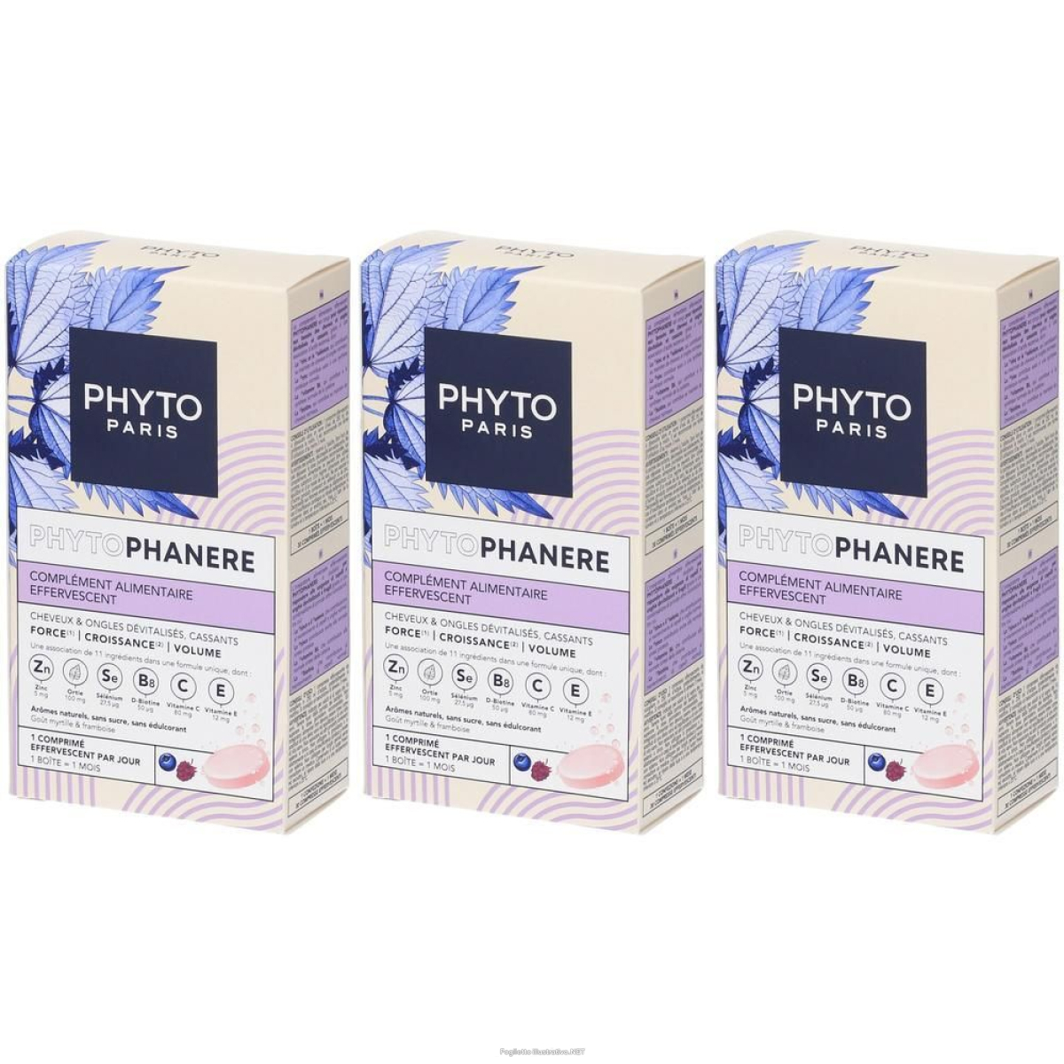 Cerca Offerte di phyto phytophanere compresse effervescenti 3x2x63 g efferves e acquista online