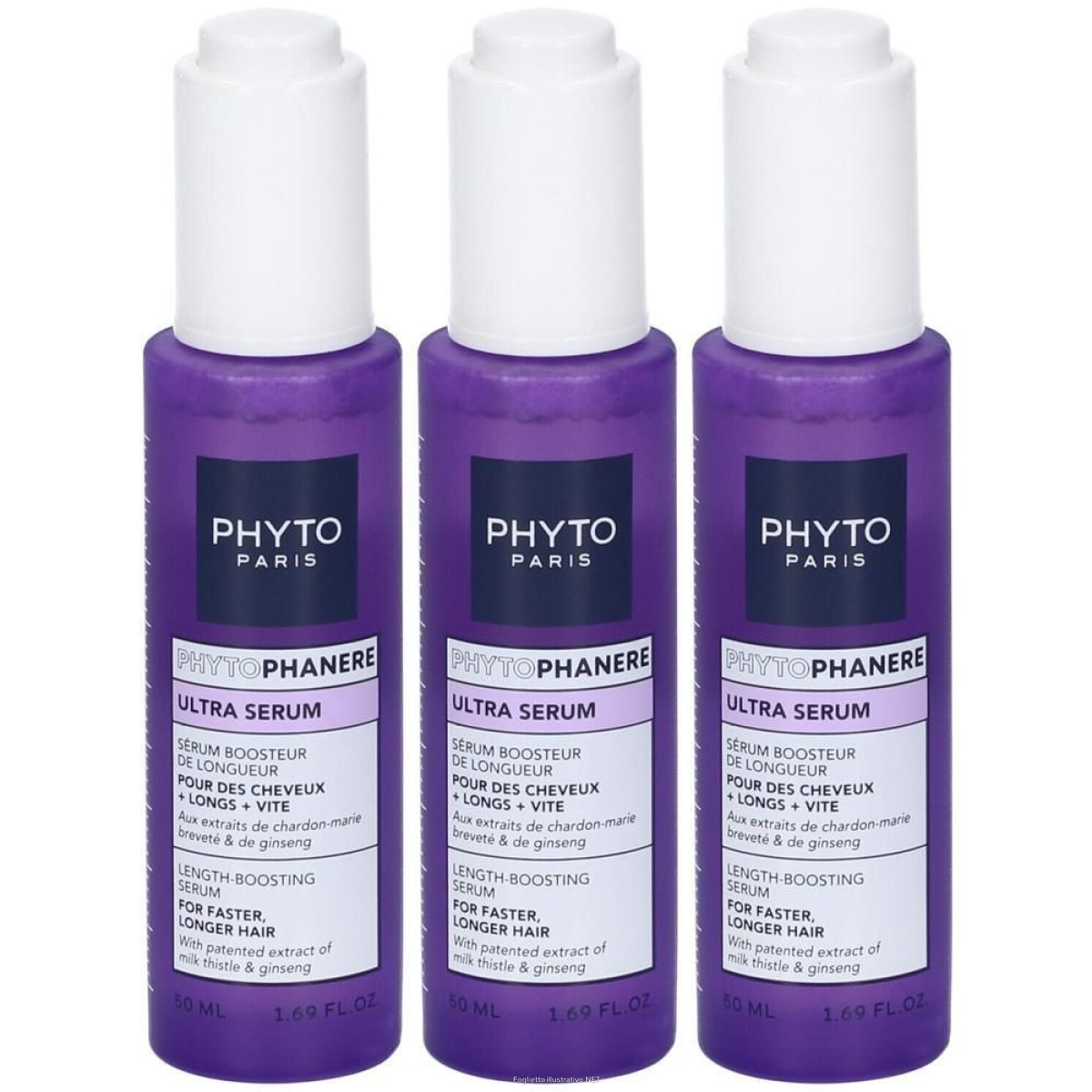Cerca Offerte di phyto phytophanere ultra serum siero capelli booster di lunghezza 3x50 e acquista online