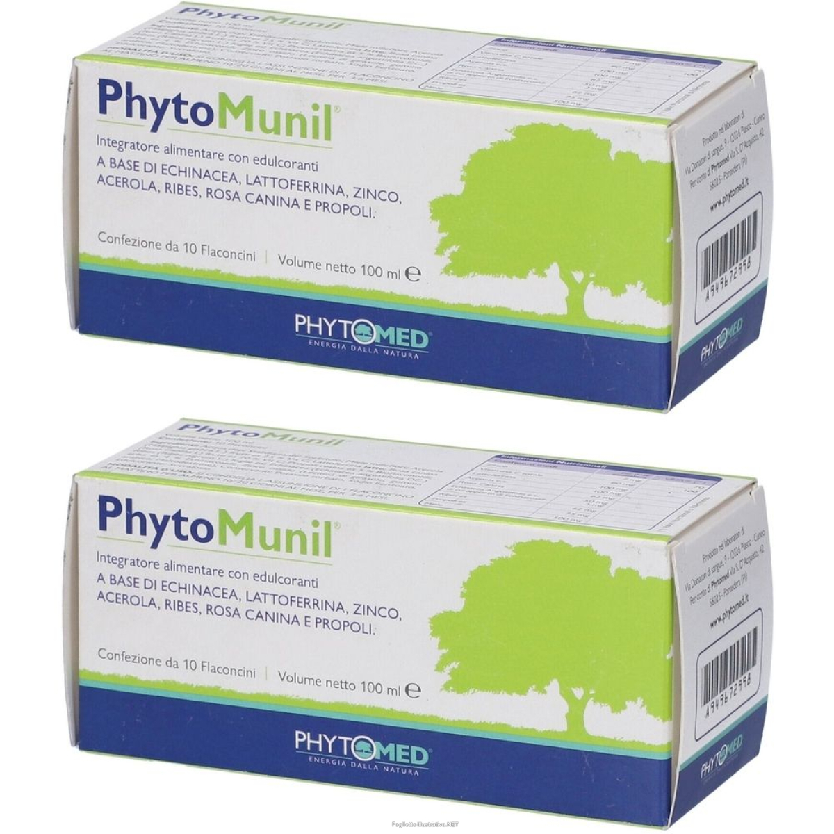 Cerca Offerte di phytomunil 10 flaconcini da ml nuova formulazione set da 2 ml soluz e acquista online