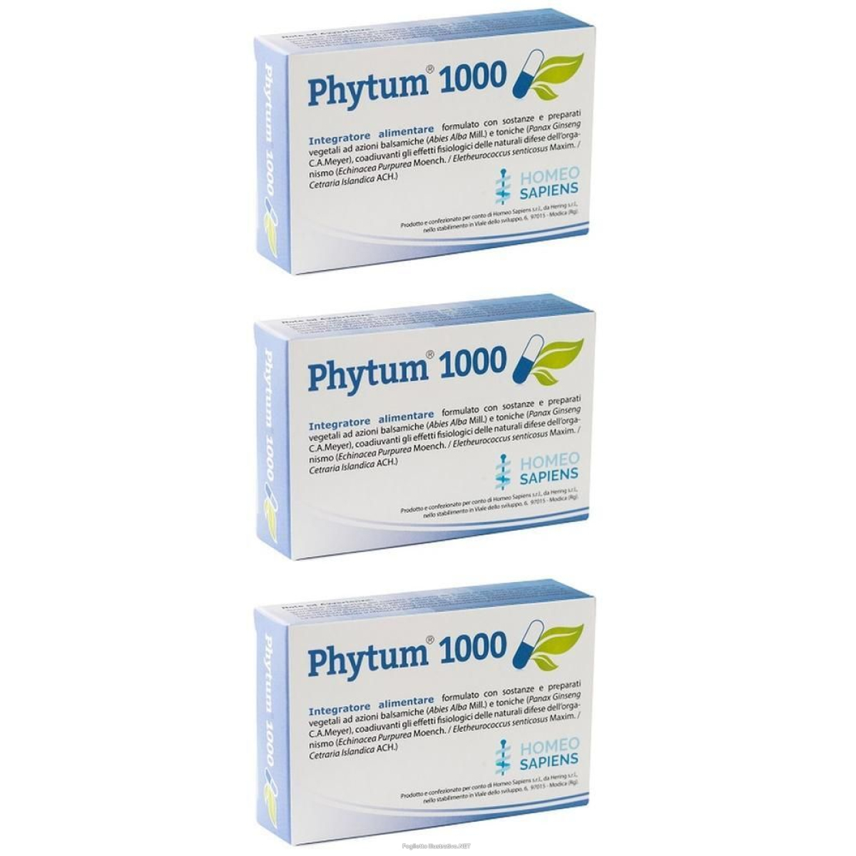 Cerca Offerte di phytum 1000 30 capsule 500 mg 3x15 g e acquista online