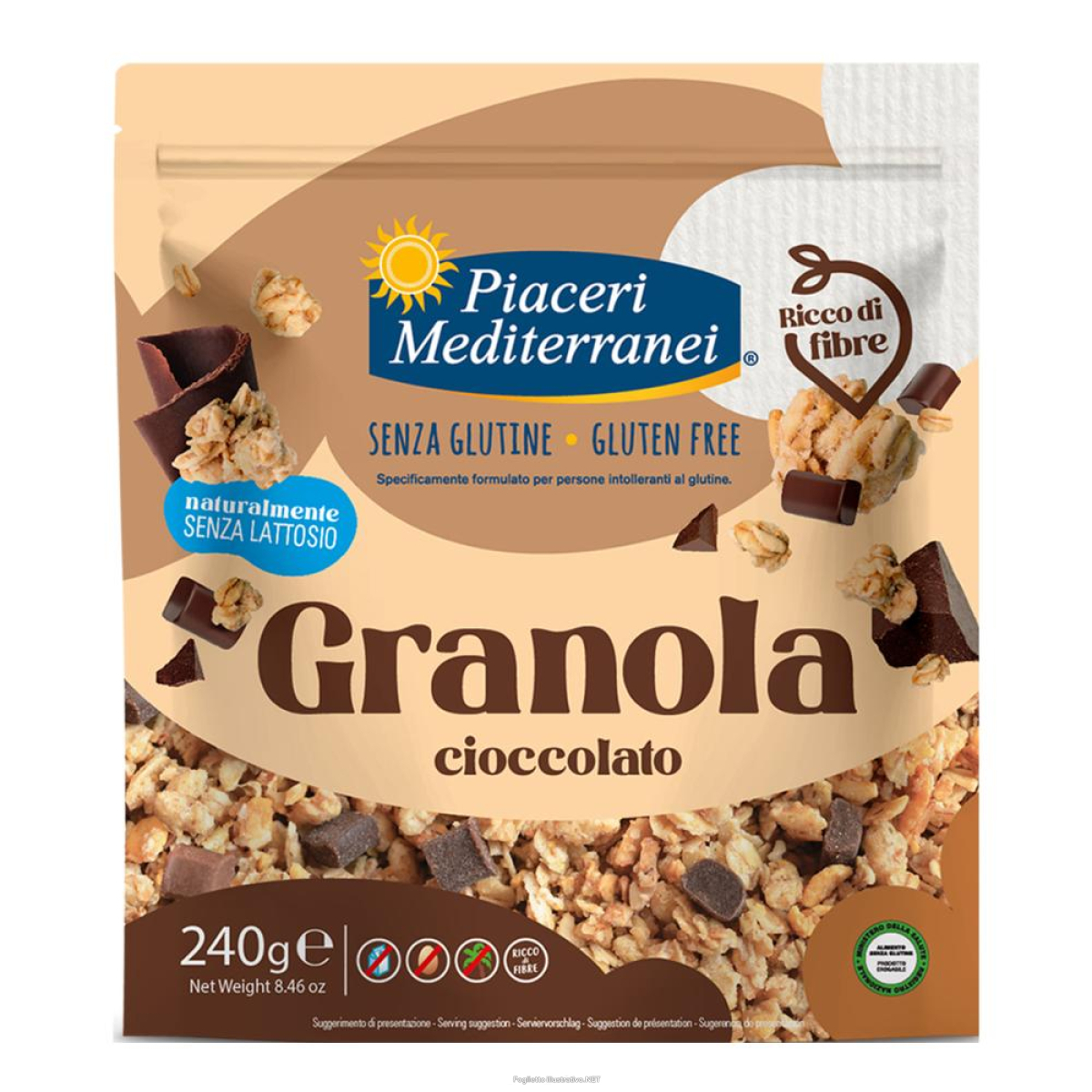 Cerca Offerte di piaceri mediterranei granola cioccolato 240 g e acquista online