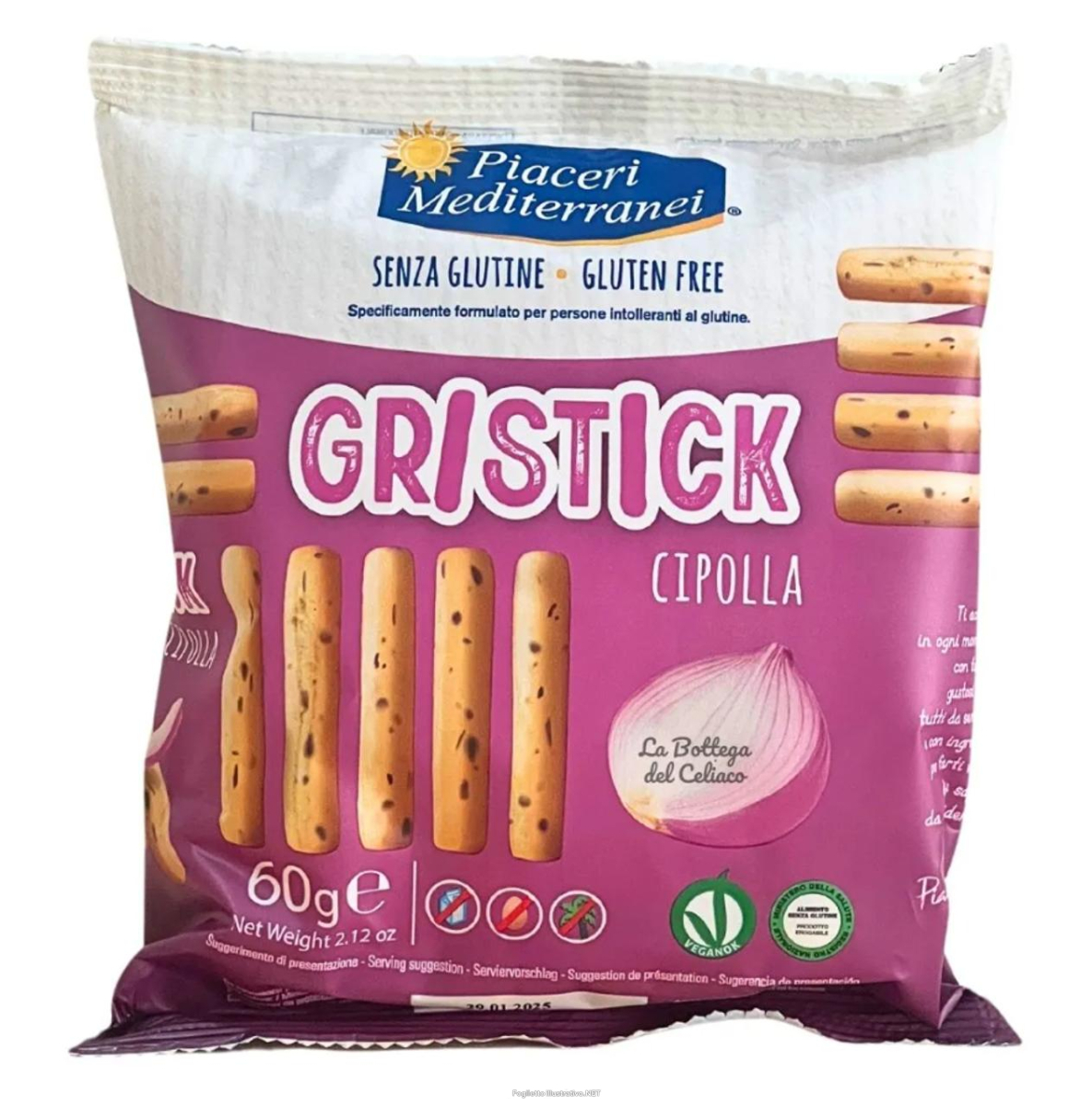 Cerca Offerte di piaceri mediterranei gristick cipolla 60 g e acquista online