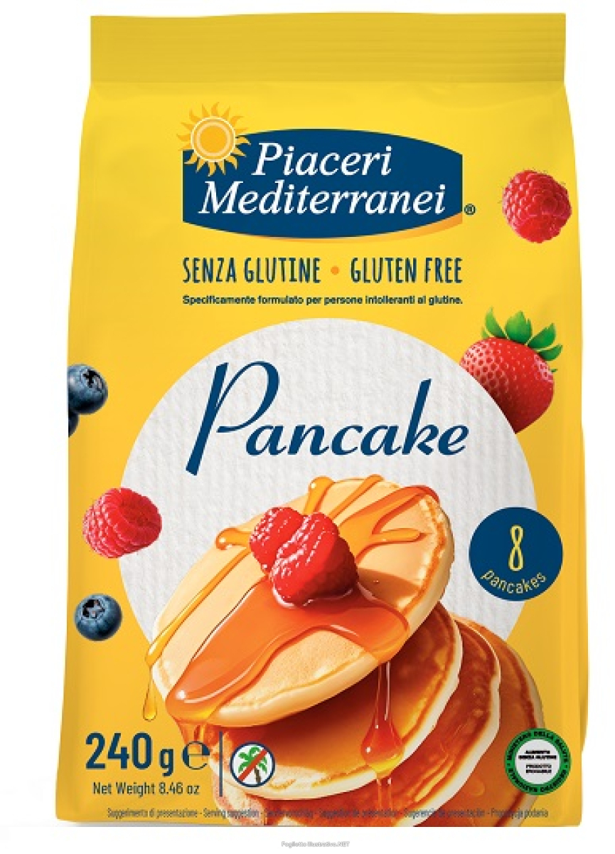 Cerca Offerte di piaceri mediterranei - pancake senza glutine confezione 240 gr (scadenza prodotto 24/07/2026) e acquista online