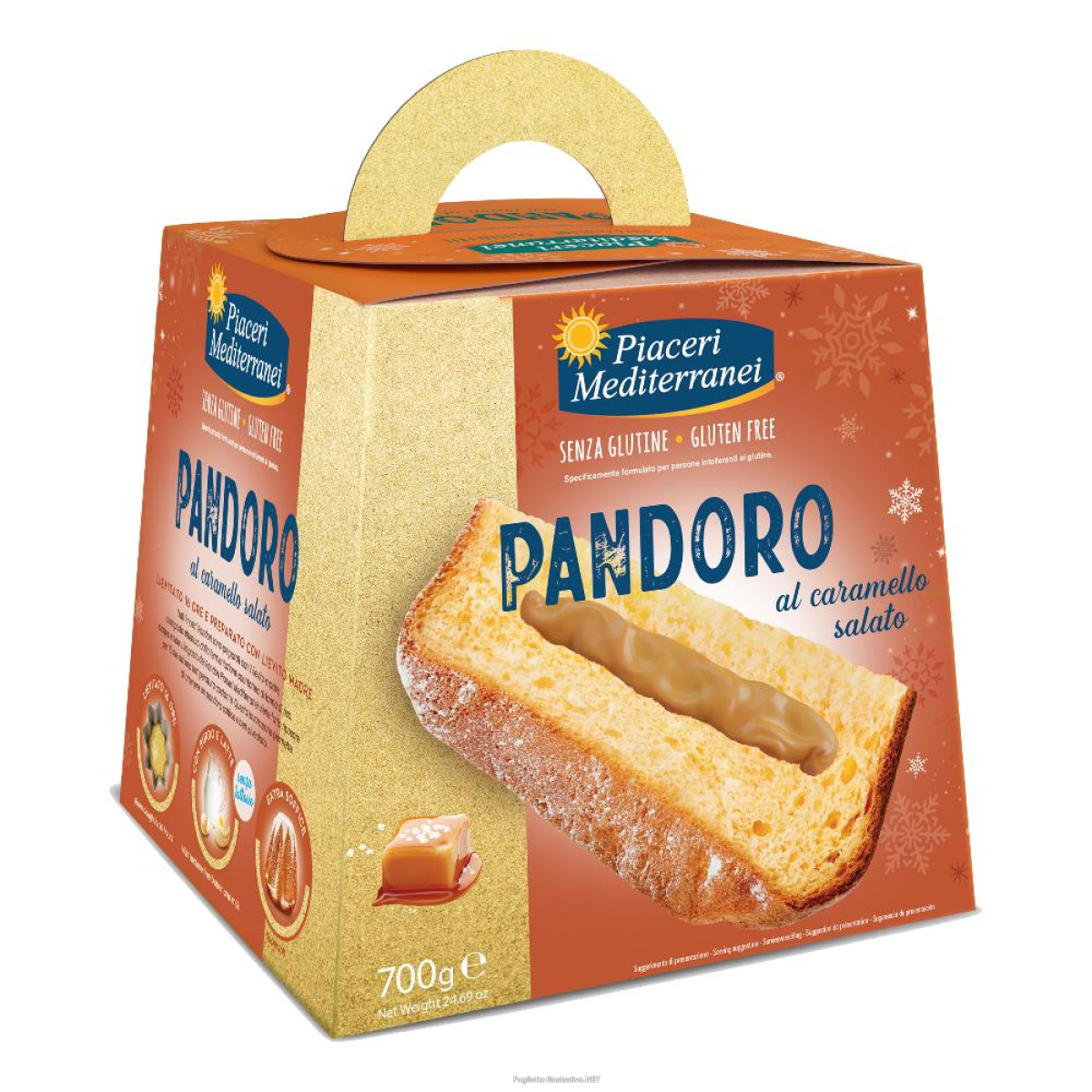 Cerca Offerte di piaceri mediterranei pandoro caramello salato 700 g e acquista online