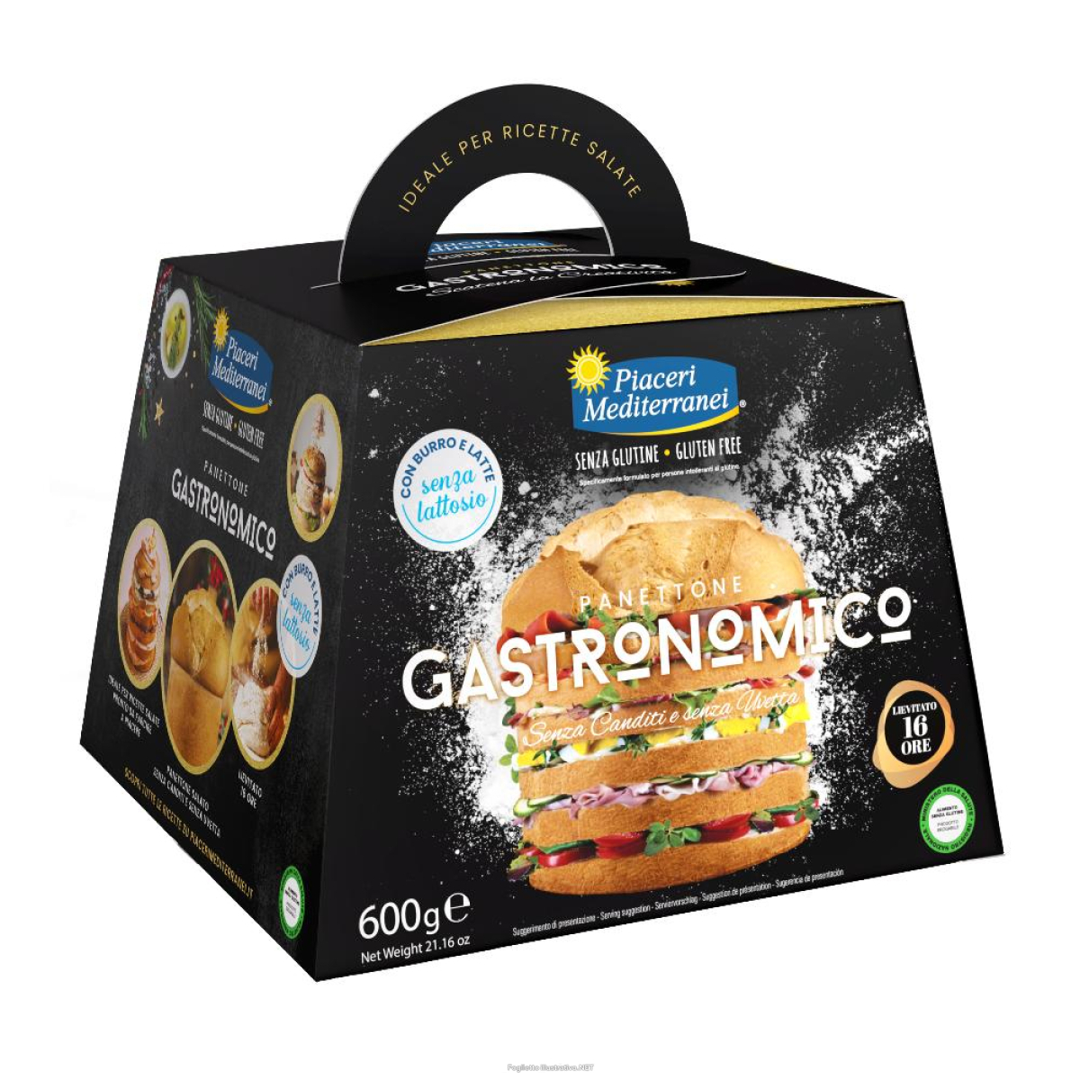 Cerca Offerte di piaceri mediterranei panettone gastronomico 600 g e acquista online