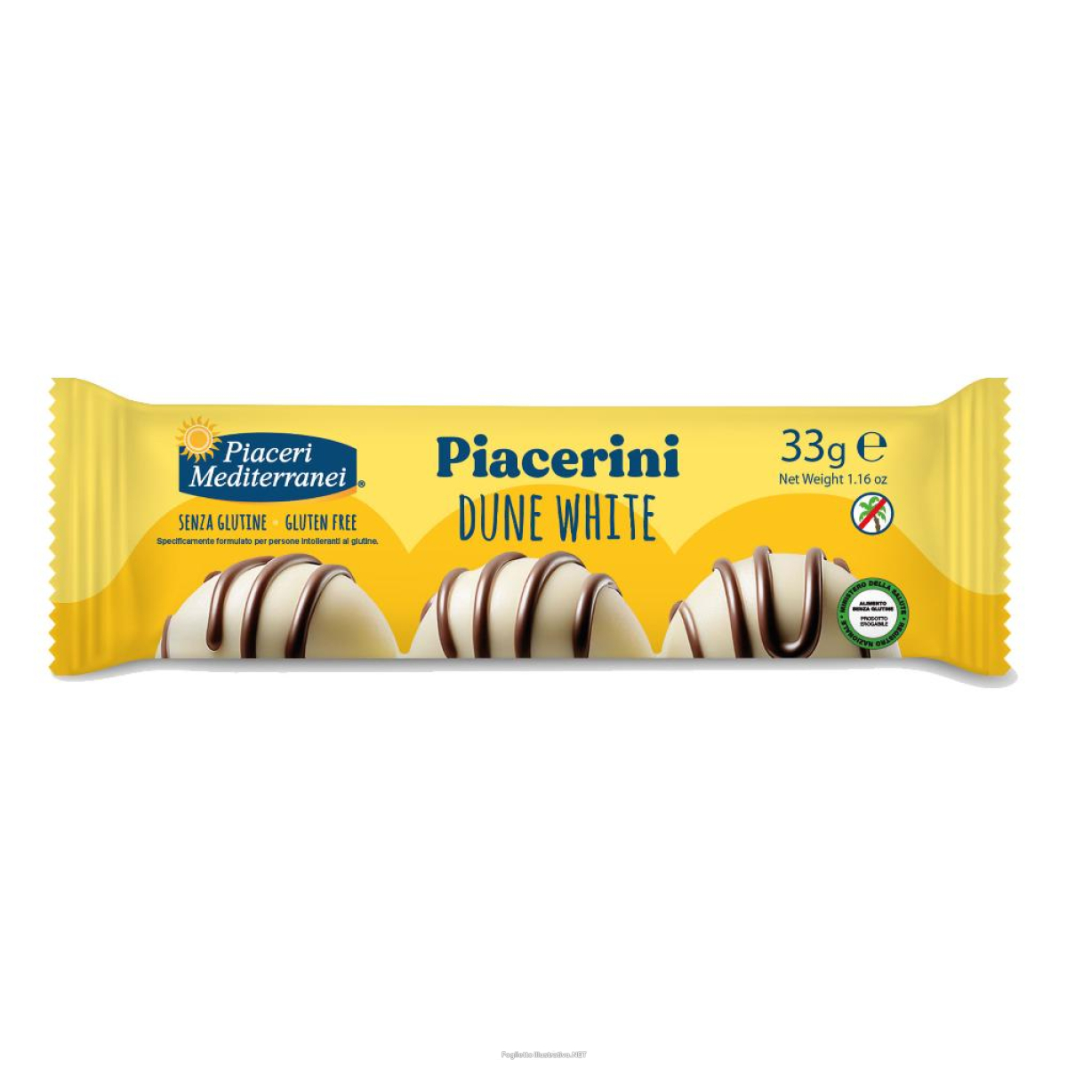 Cerca Offerte di piaceri mediterranei piacerini dune white 33 g e acquista online