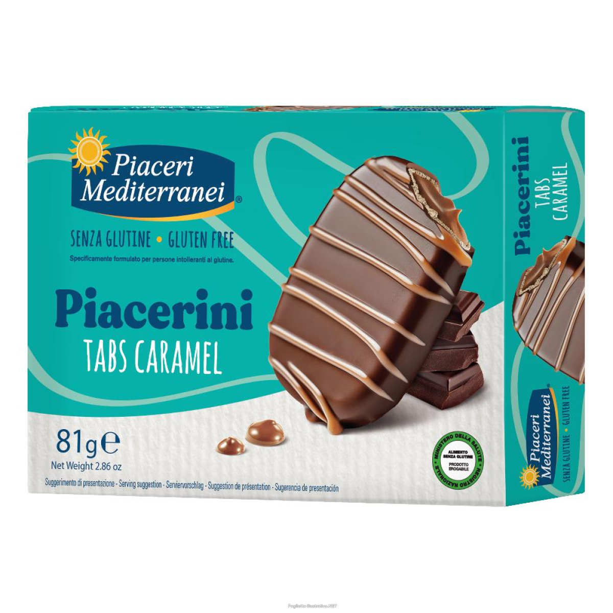 Cerca Offerte di piaceri mediterranei piacerini tabs caramel 81 g e acquista online