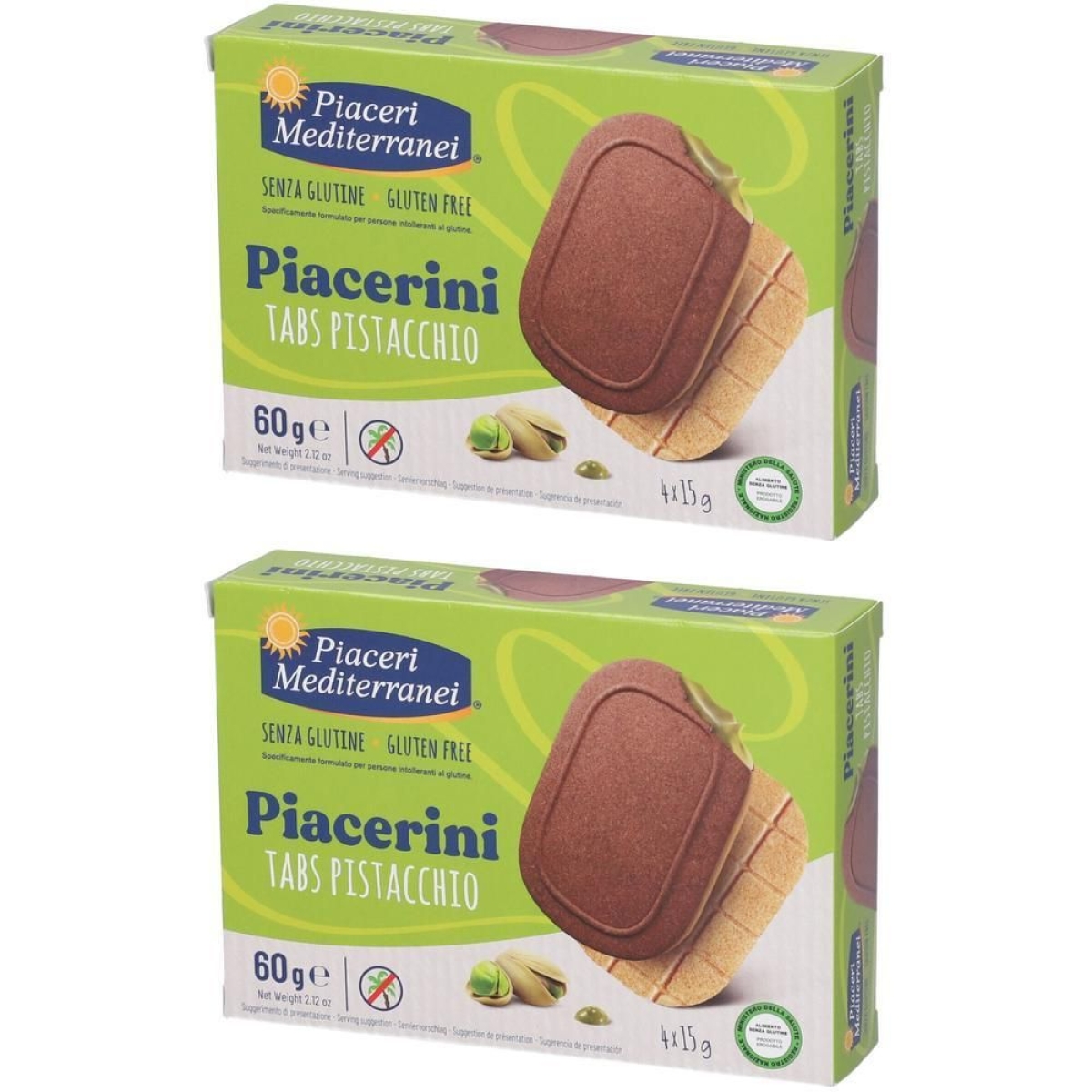 Cerca Offerte di Piaceri mediterranei piacerini tabs pistacchio 2x4x15 g e acquista online