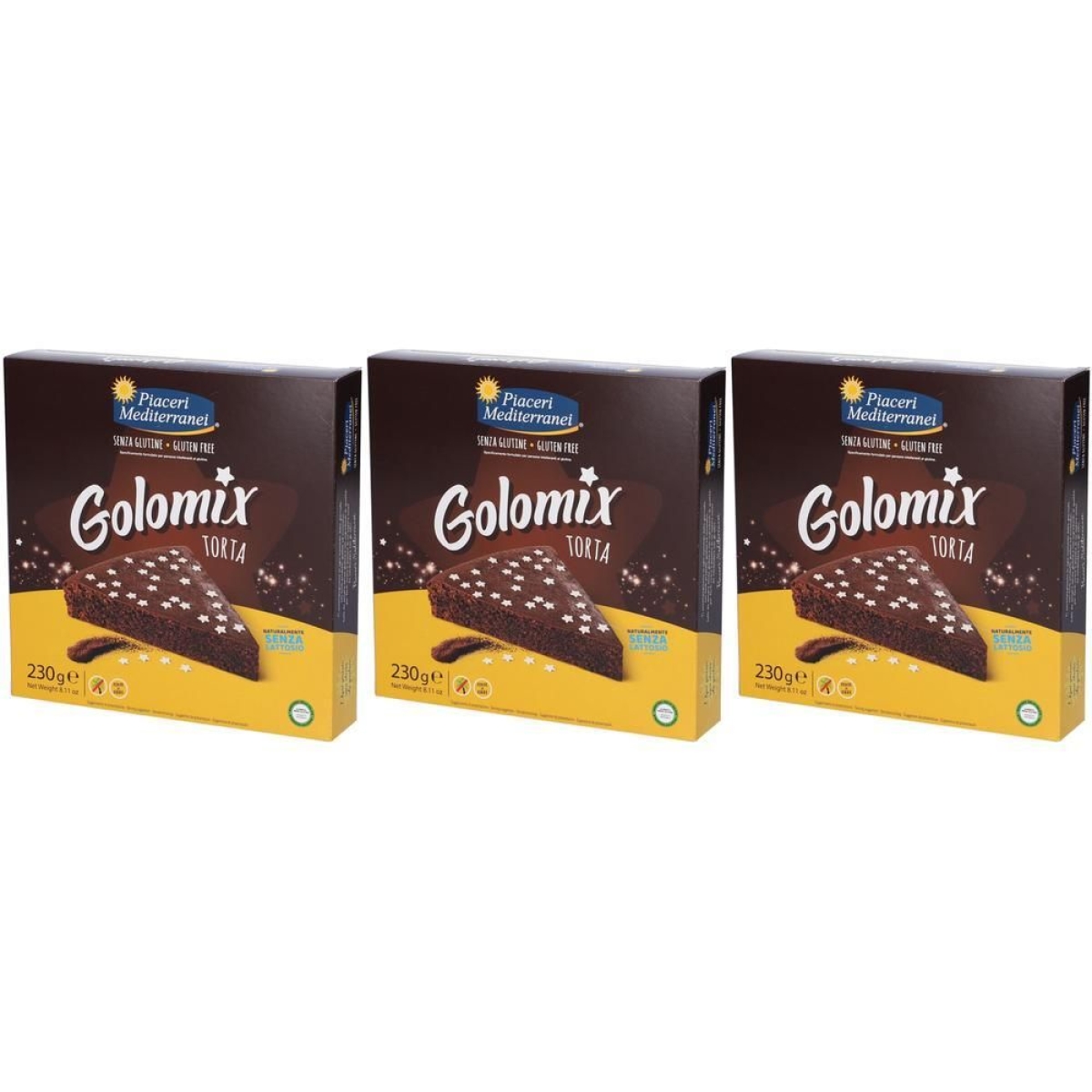 Cerca Offerte di Piaceri mediterranei torta golomix senza glutine 3x230 g e acquista online