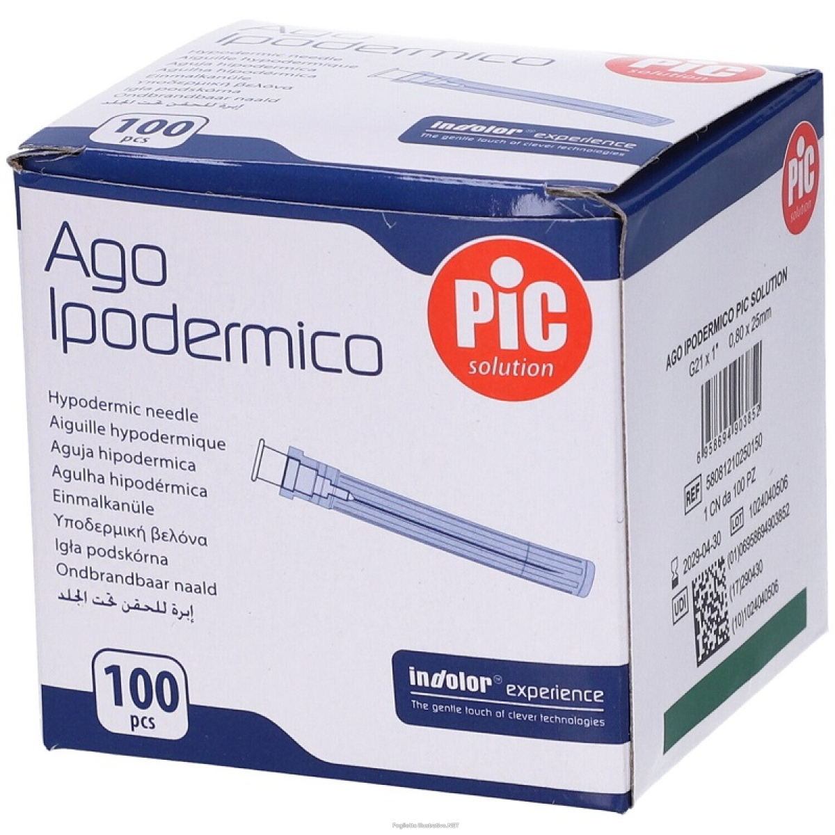 Cerca Offerte di pic ago ipodermico g21 sterile monouso in blister singolo 100 pezzi e acquista online