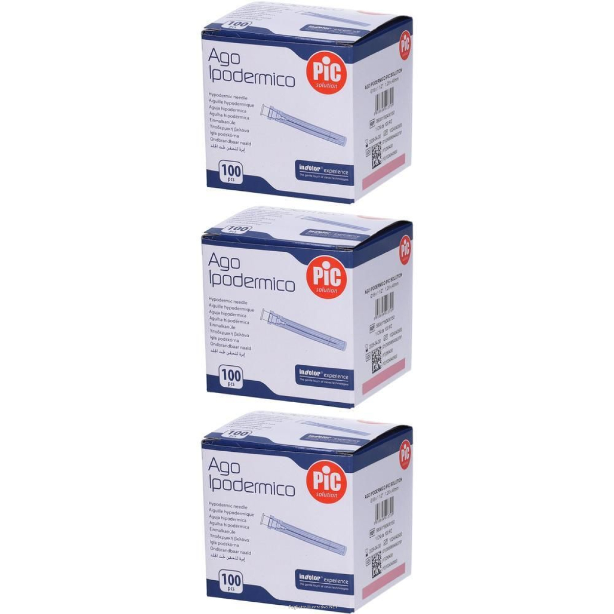 Cerca Offerte di pic ago ipodermico monouso gauge 18 1 1/2 - 100 pezzi 3x100 st e acquista online
