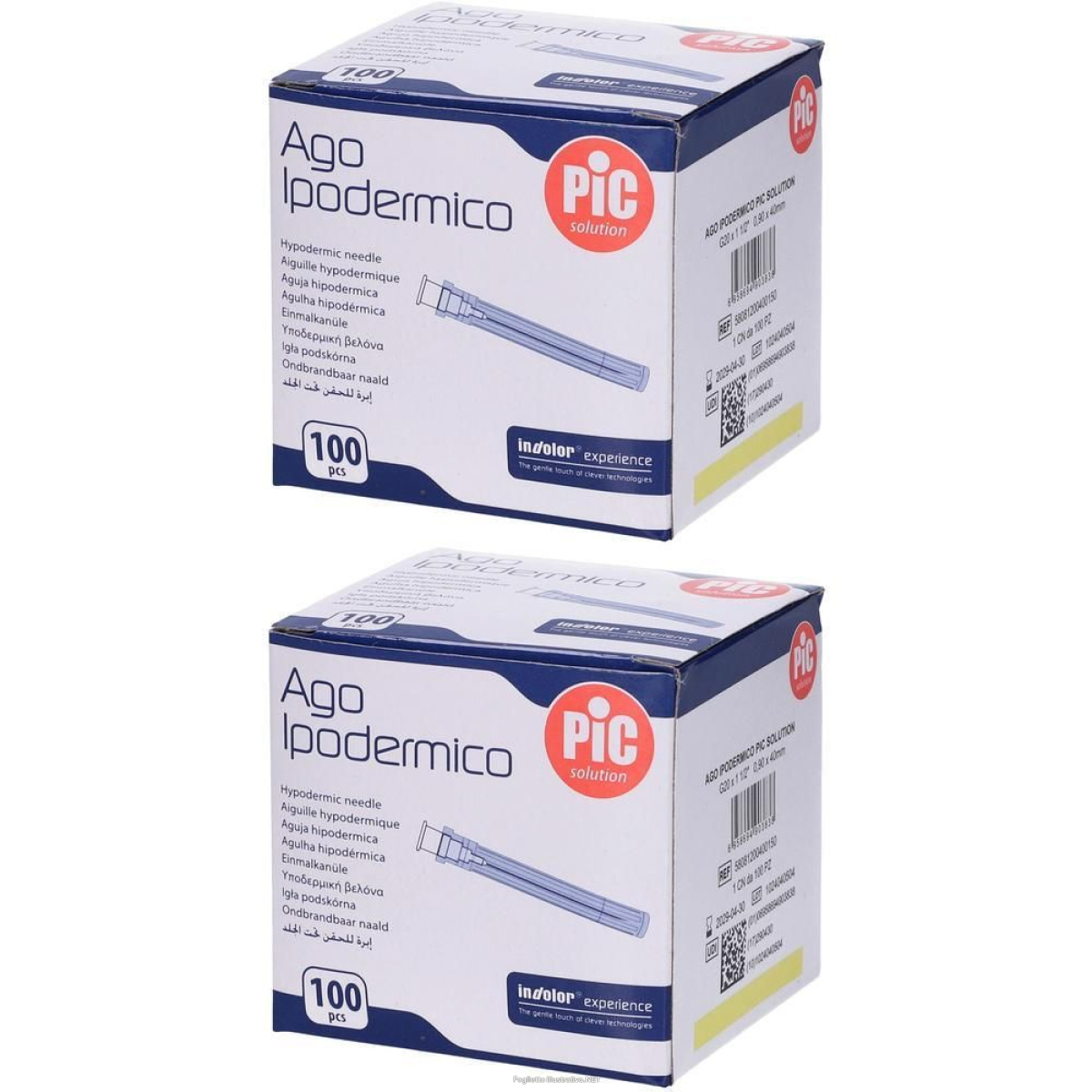 Cerca Offerte di pic ago ipodermico monouso gauge 20 1 1/2 - 100 pezzi 2x100 st e acquista online