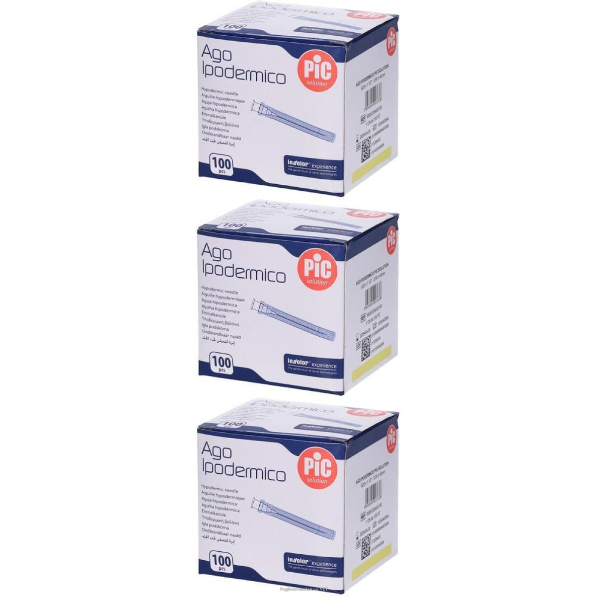 Cerca Offerte di pic ago ipodermico monouso gauge 20 1 1/2 - 100 pezzi 3x100 st e acquista online