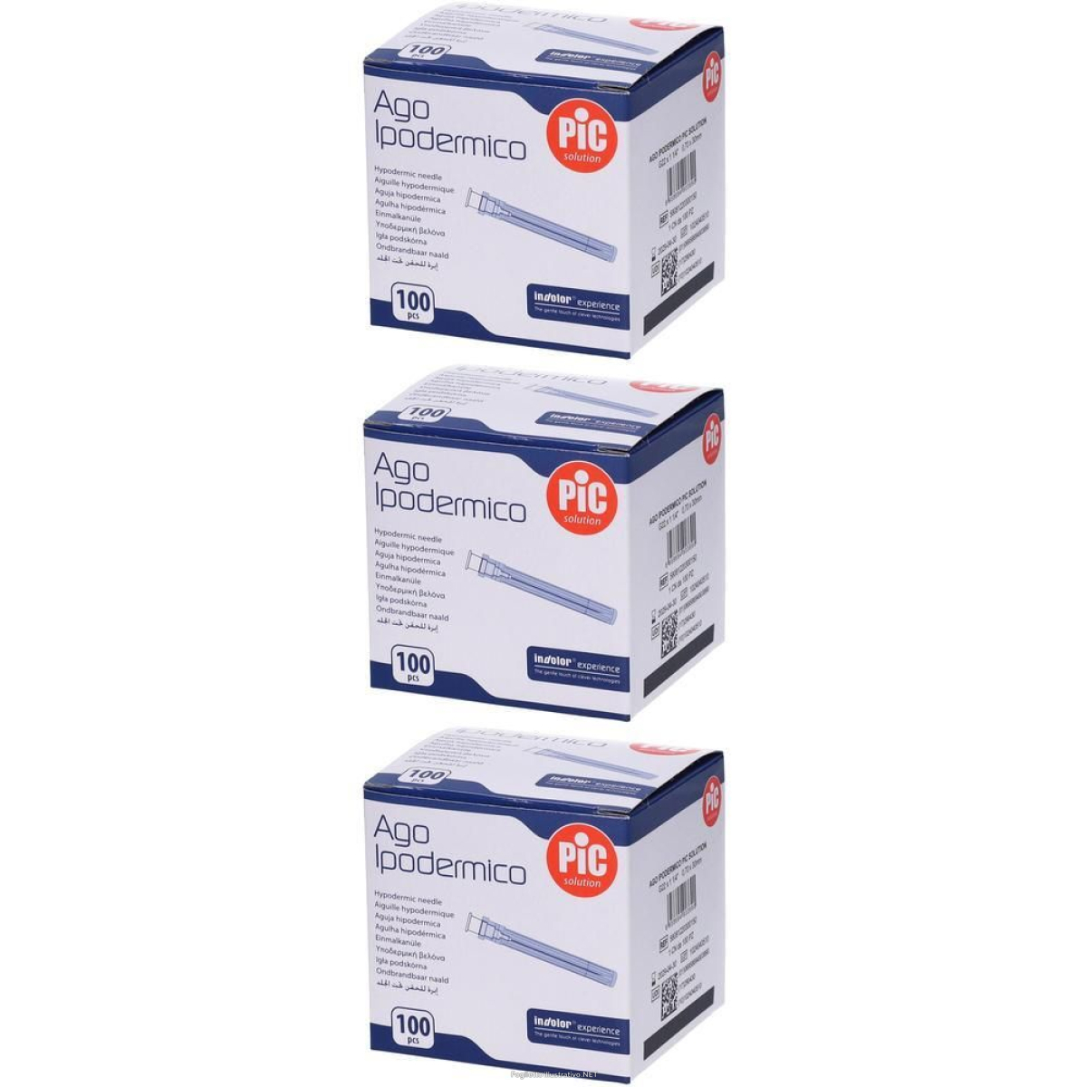 Cerca Offerte di pic ago ipodermico monouso gauge 22 1 1/4 - 100 pezzi 3x100 st e acquista online