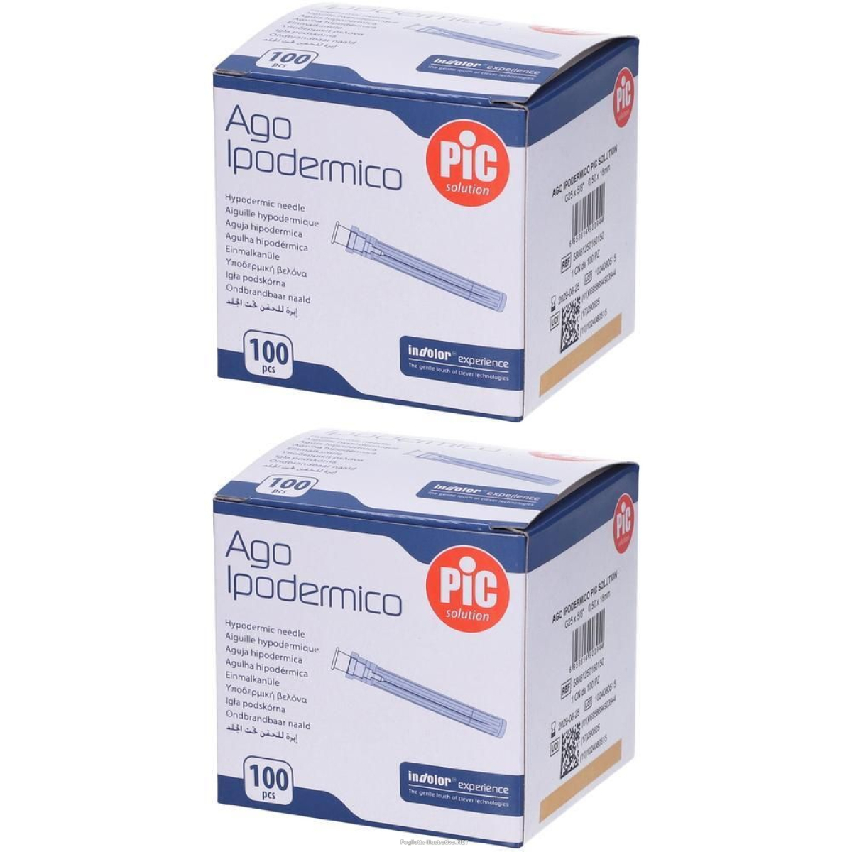 Cerca Offerte di pic ago ipodermico monouso gauge 25 5/8 - 100 pezzi 2x100 st e acquista online