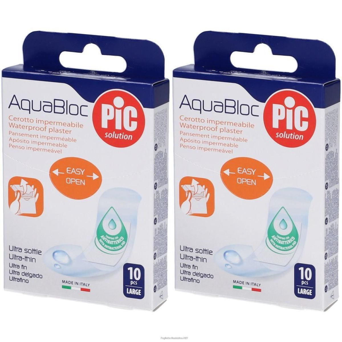 Cerca Offerte di pic® aquabloc cerotto impermeabile 25 x 72 mm 2x10 pz e acquista online