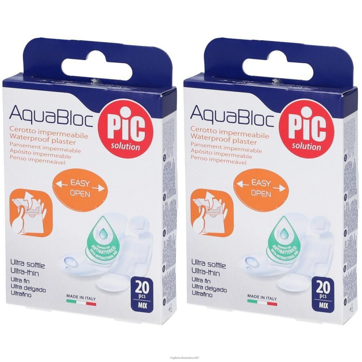 Cerca Offerte di pic® aquabloc cerotto impermeabile mix 2x20 pz e acquista online