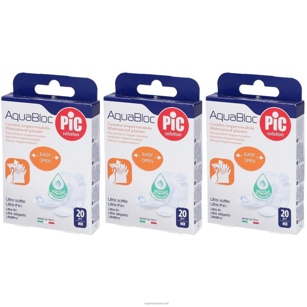 Cerca Offerte di pic® aquabloc cerotto impermeabile mix 3x20 pz e acquista online