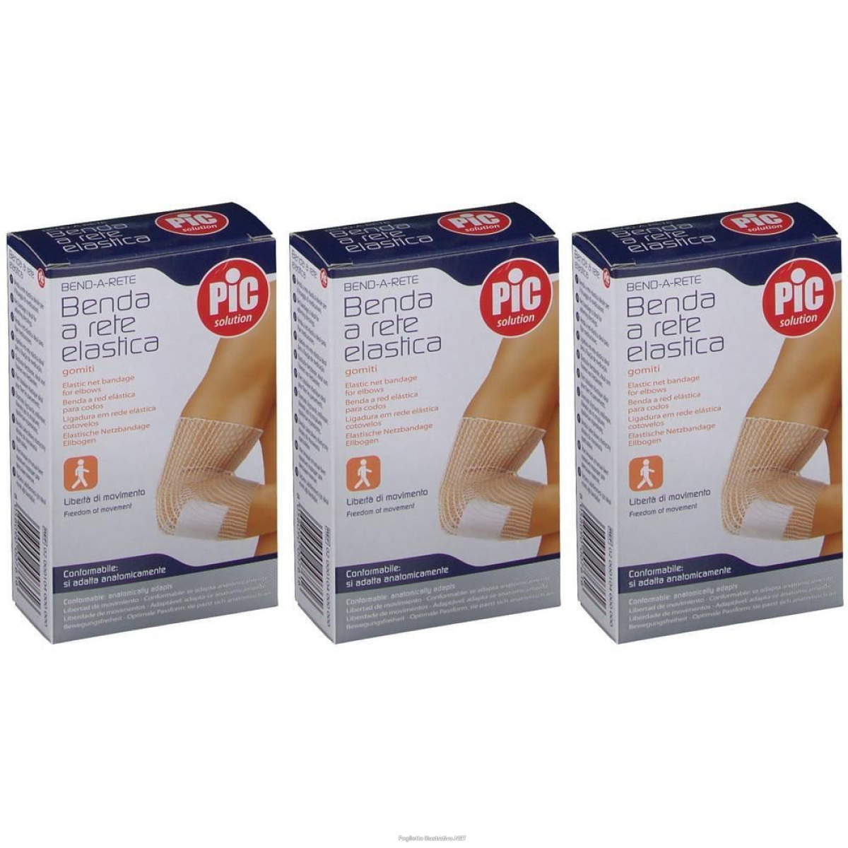 Cerca Offerte di pic benda a rete tubolare elastica pic calibro 3 gomito 3x1 pz fasciat e acquista online