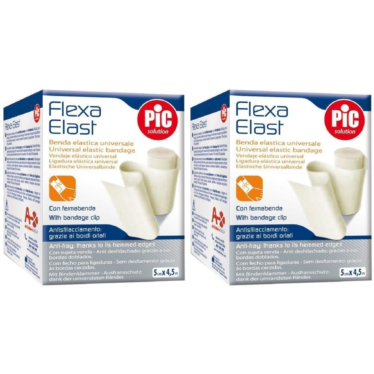 Cerca Offerte di Pic benda elastica pic bianca 12x4,5m fustella 2x12 pz assorbenti e acquista online