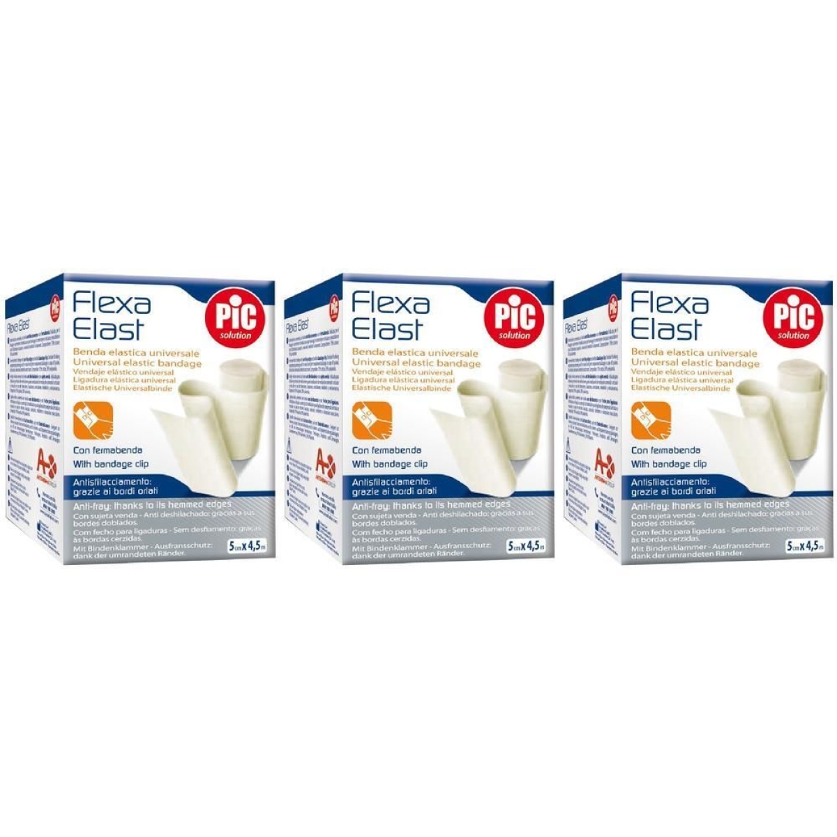 Cerca Offerte di Pic benda elastica pic bianca 12x4,5m fustella 3x12 pz assorbenti e acquista online