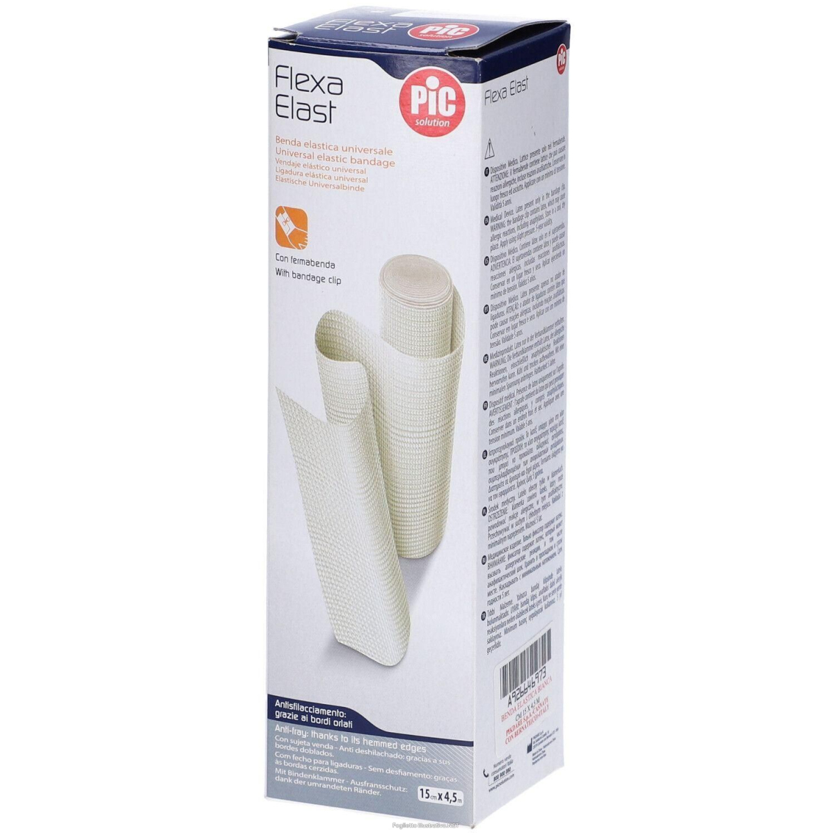 Cerca Offerte di pic benda elastica pic bianca cm15x4,5m fustella 4x1 pz assorbenti e acquista online