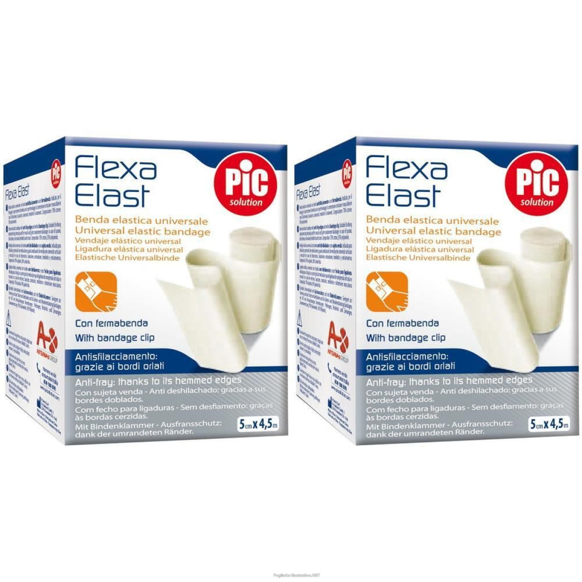 Cerca Offerte di pic benda elastica pic bianca cm5x4,5m fustella 2x5 pz assorbenti e acquista online