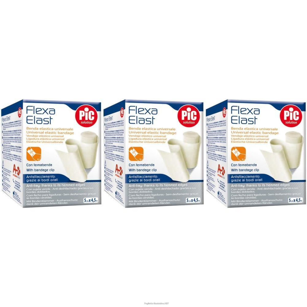 Cerca Offerte di pic benda elastica pic bianca cm5x4,5m fustella 3x5 pz assorbenti e acquista online