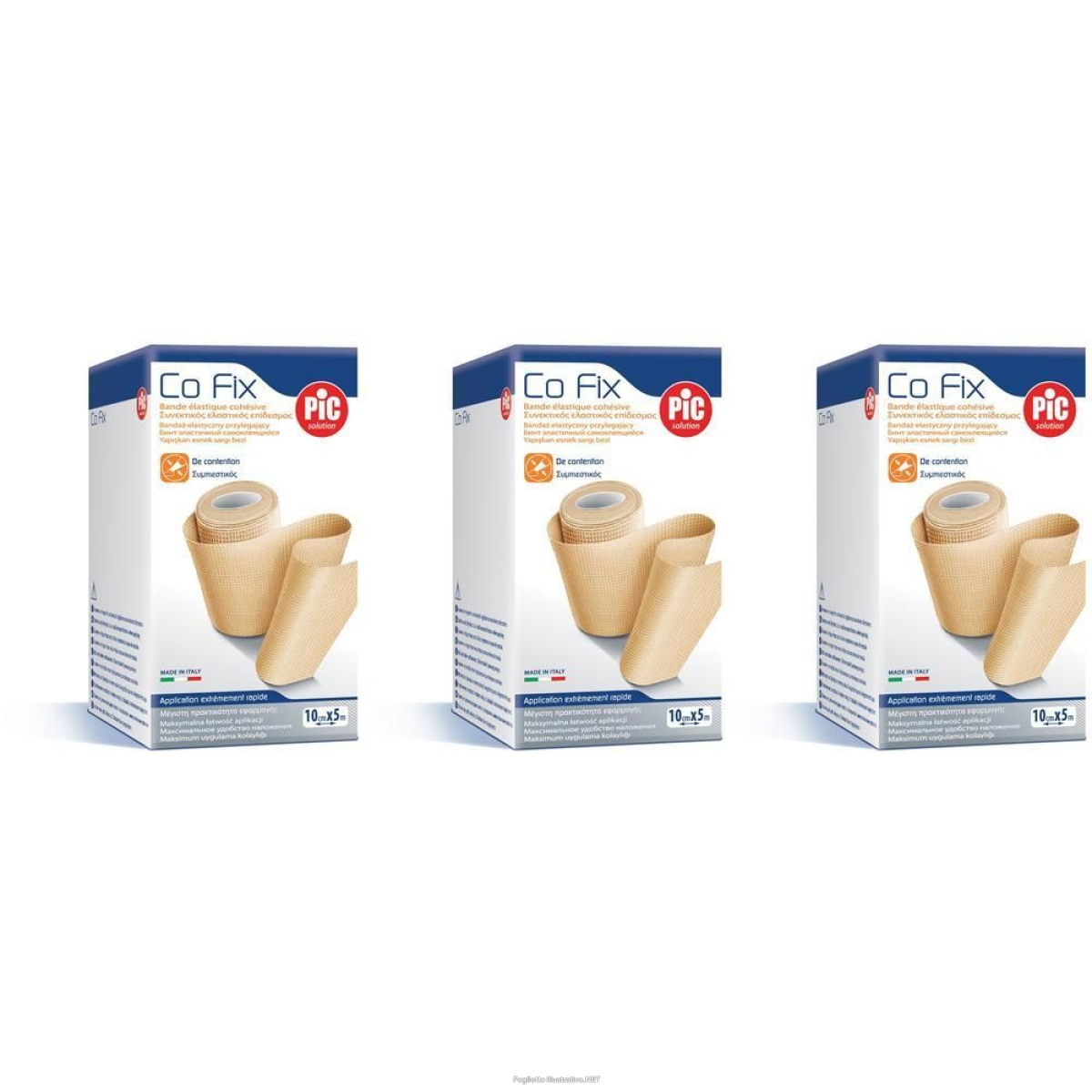Cerca Offerte di pic benda elastica pic co fix autoadesiva cm10x5m medium 3x1 st e acquista online