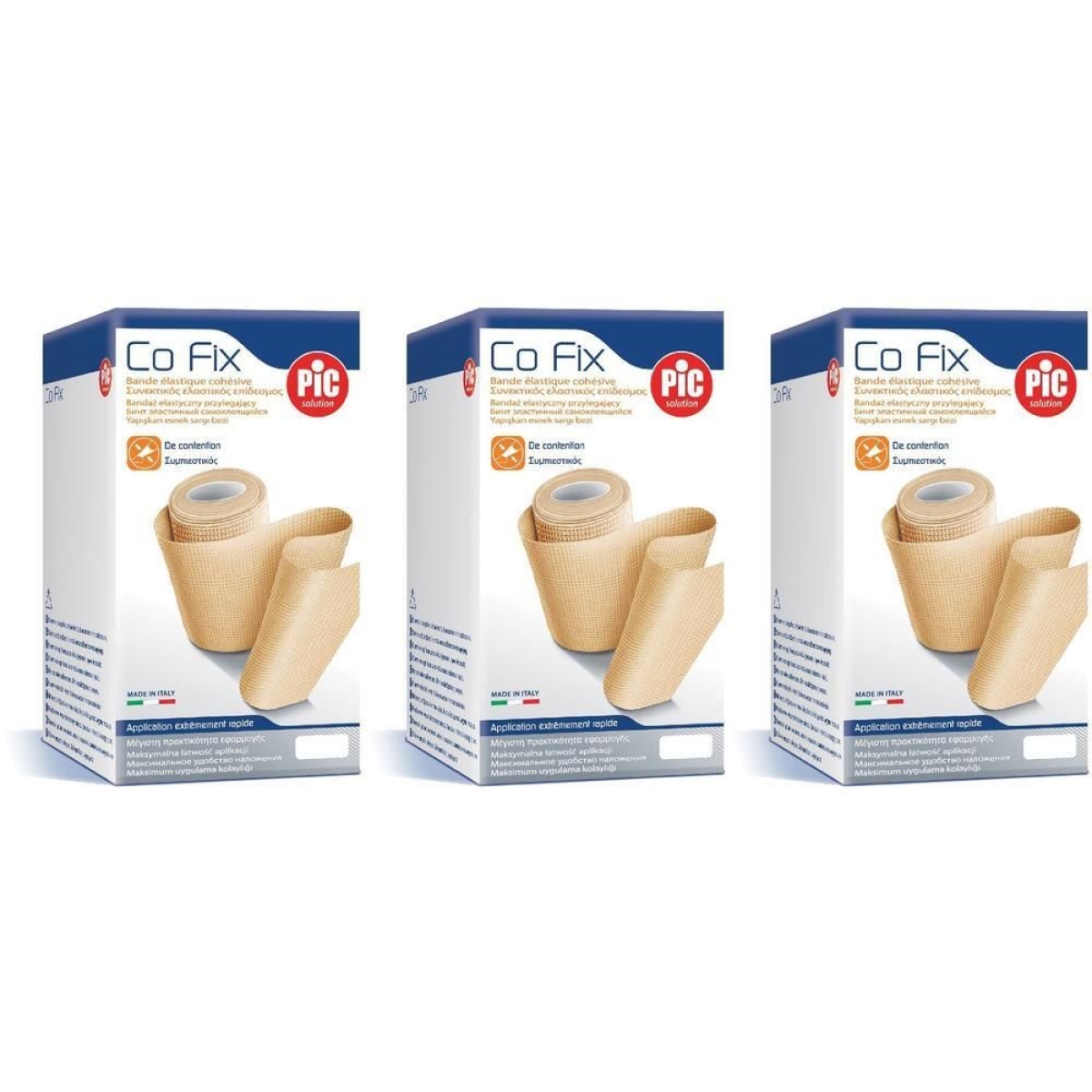 Cerca Offerte di Pic benda elastica pic co fix autoadesiva cm6x5m medium 3x1 st e acquista online