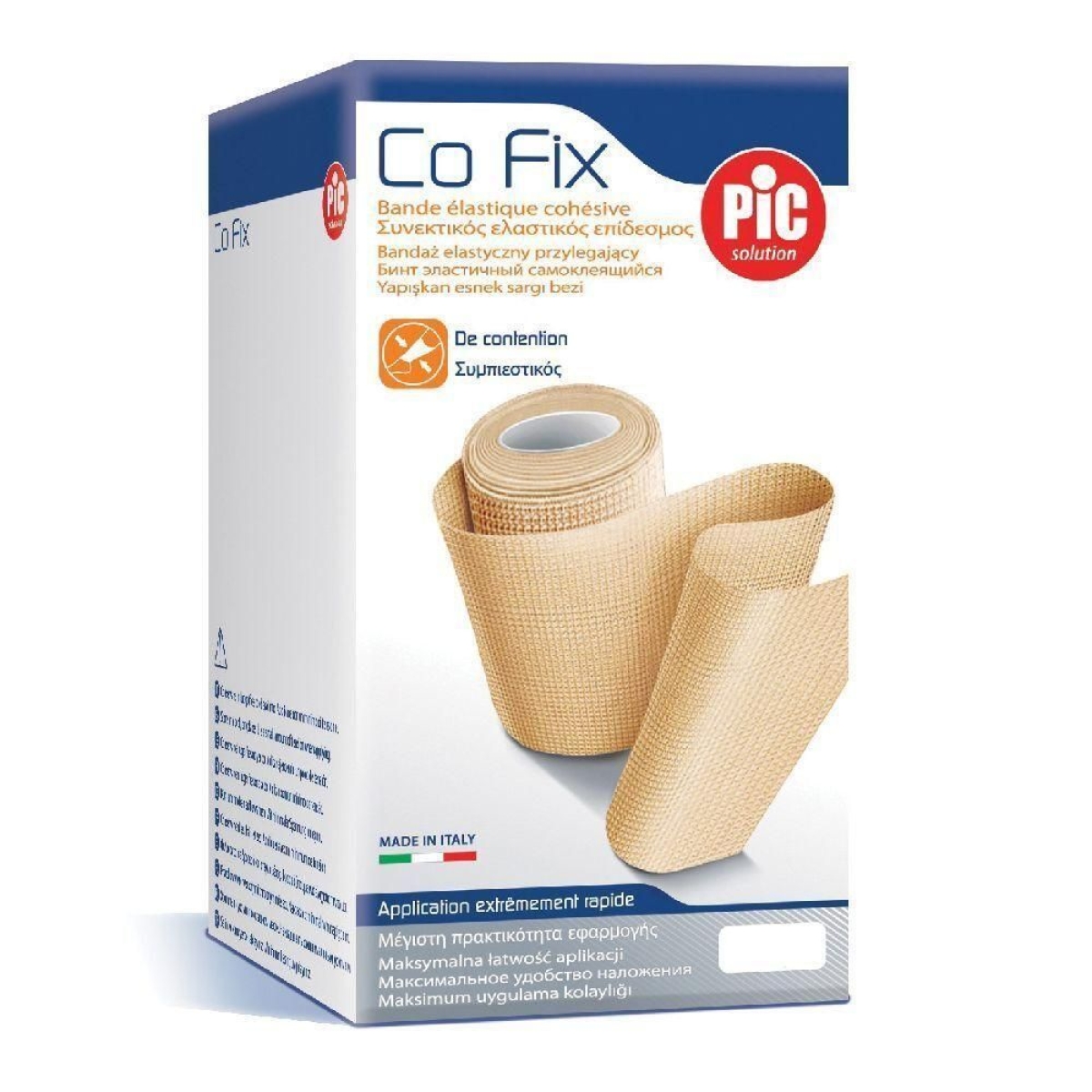 Cerca Offerte di Pic benda elastica pic co fix autoadesiva cm6x5m medium 4x1 st e acquista online