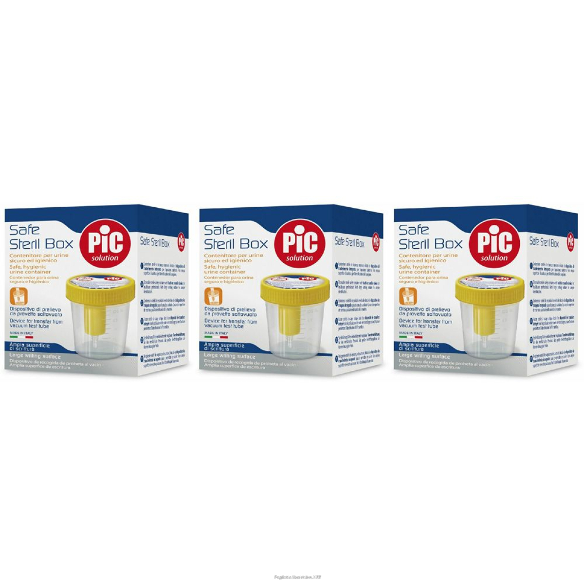 Cerca Offerte di pic bicchierino safe steril box set da 3 3x1 pz contenitore e acquista online