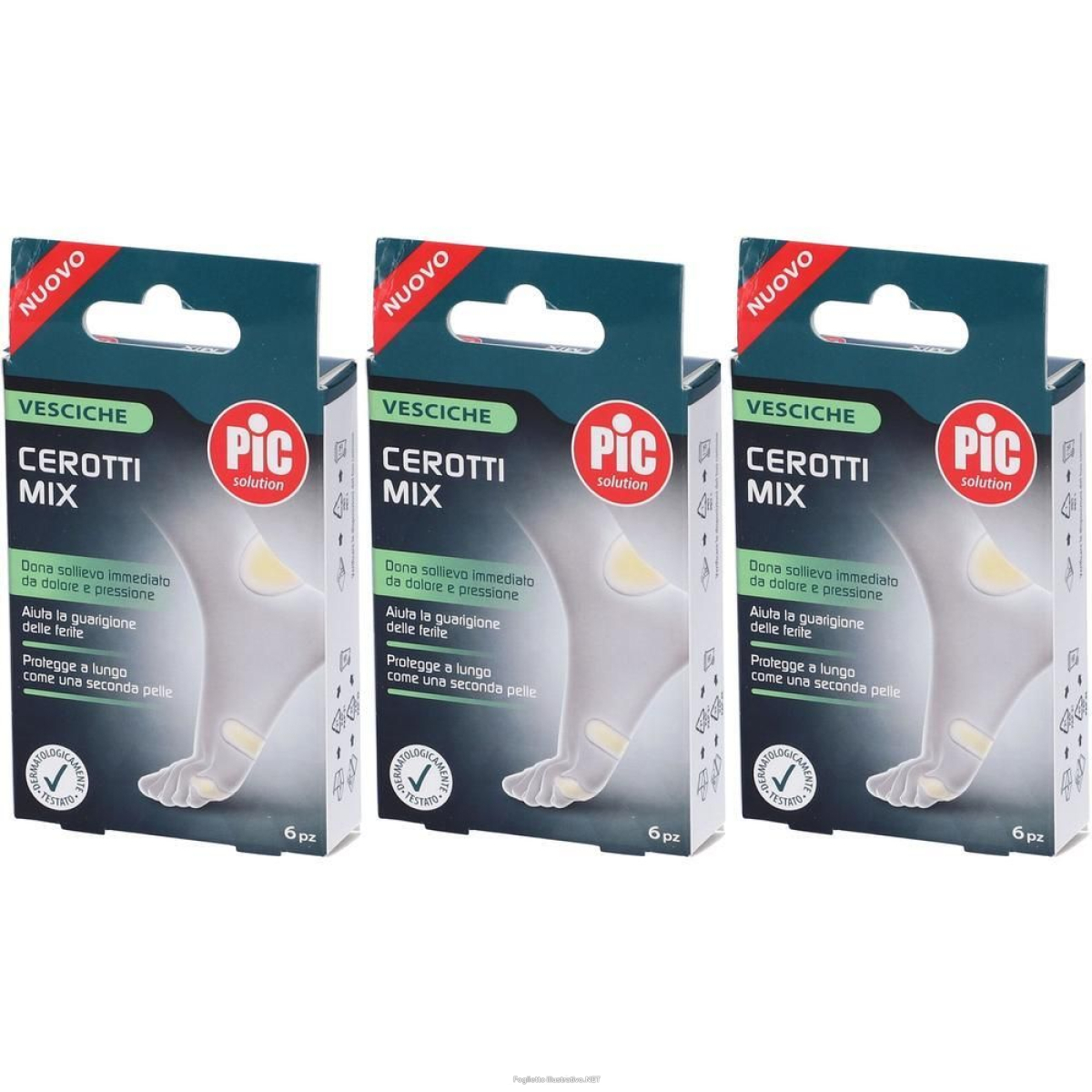 Cerca Offerte di pic cerotti mix vesciche 3 formati 6 st e acquista online