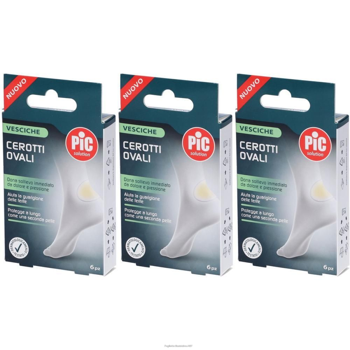 Cerca Offerte di pic cerotti ovali vesciche 4,4 x 6,9 cm 6 st e acquista online