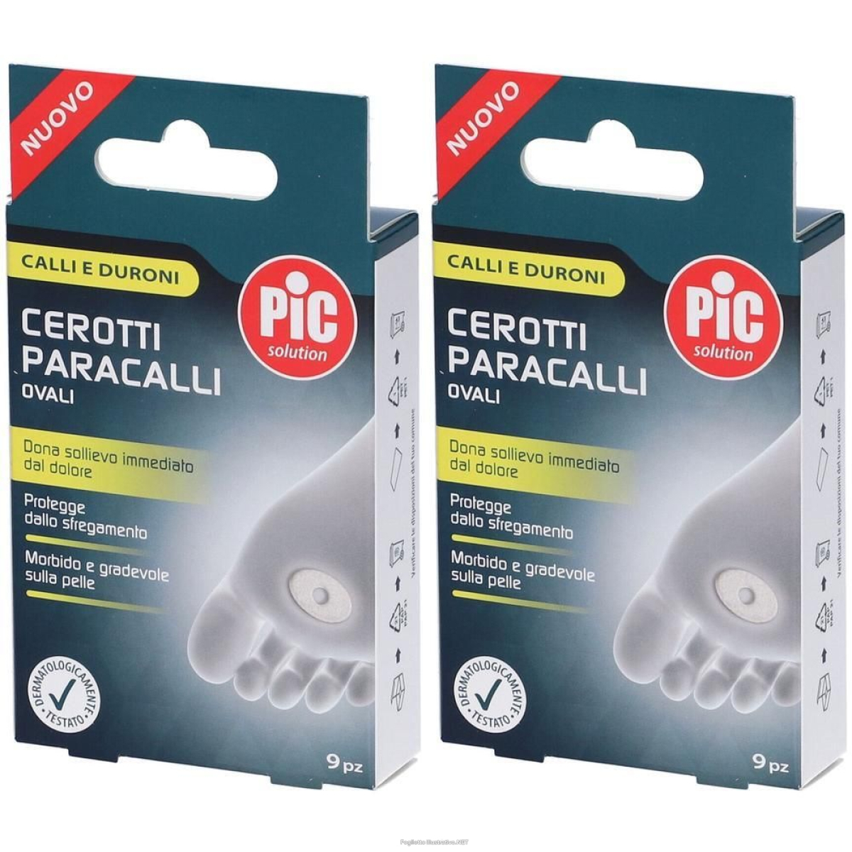 Cerca Offerte di pic cerotti paracalli ovali calli e duroni 2,8 x 1,8 cm 9 st e acquista online