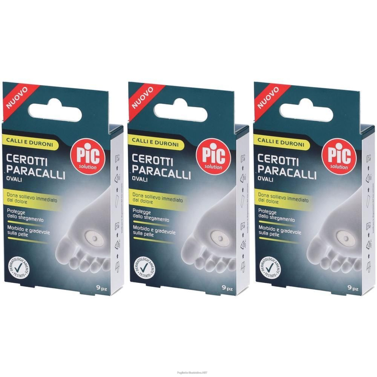 Cerca Offerte di pic cerotti paracalli ovali calli e duroni 2,8 x 1,8 cm 9 st e acquista online