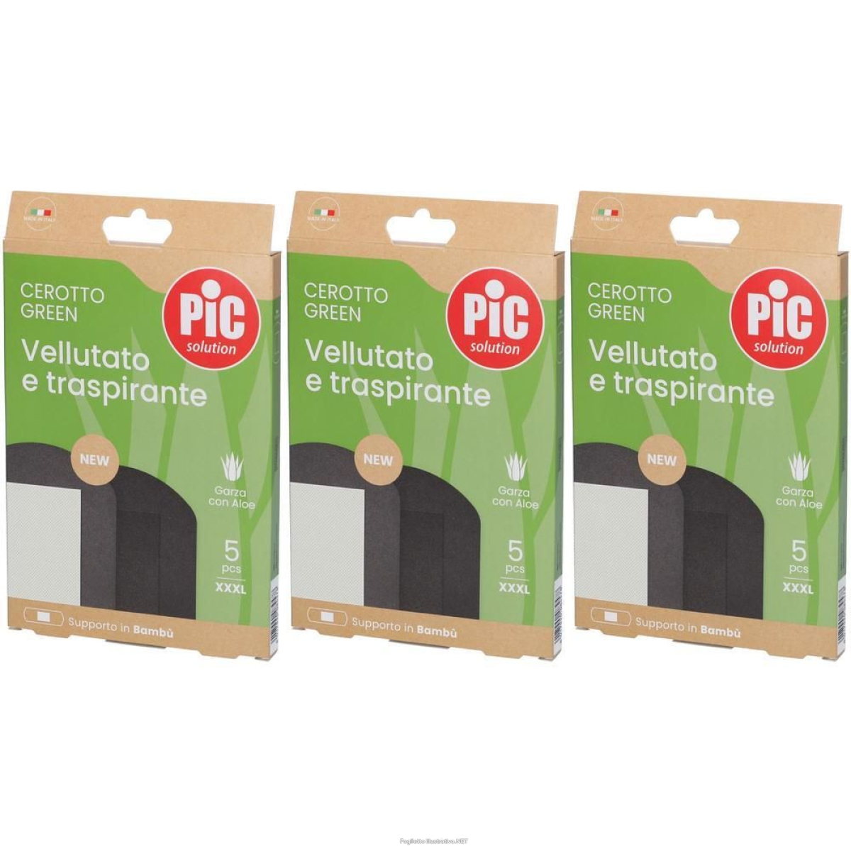Cerca Offerte di pic cerotto green bambù aloe sterile 10 x 15 cm 5 pezzi 3x5 st e acquista online