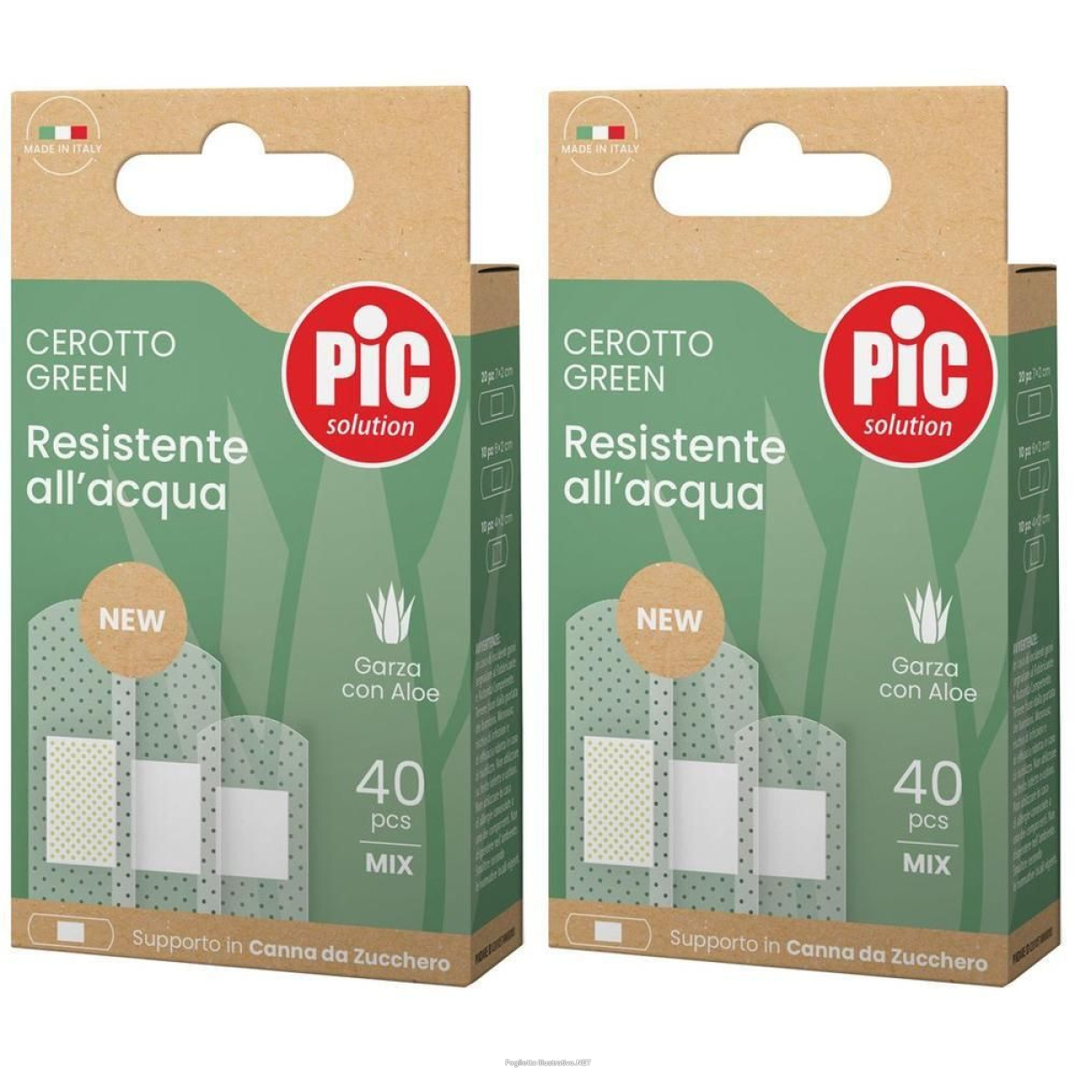 Cerca Offerte di pic cerotto green canna aloe medio misti 40 st e acquista online